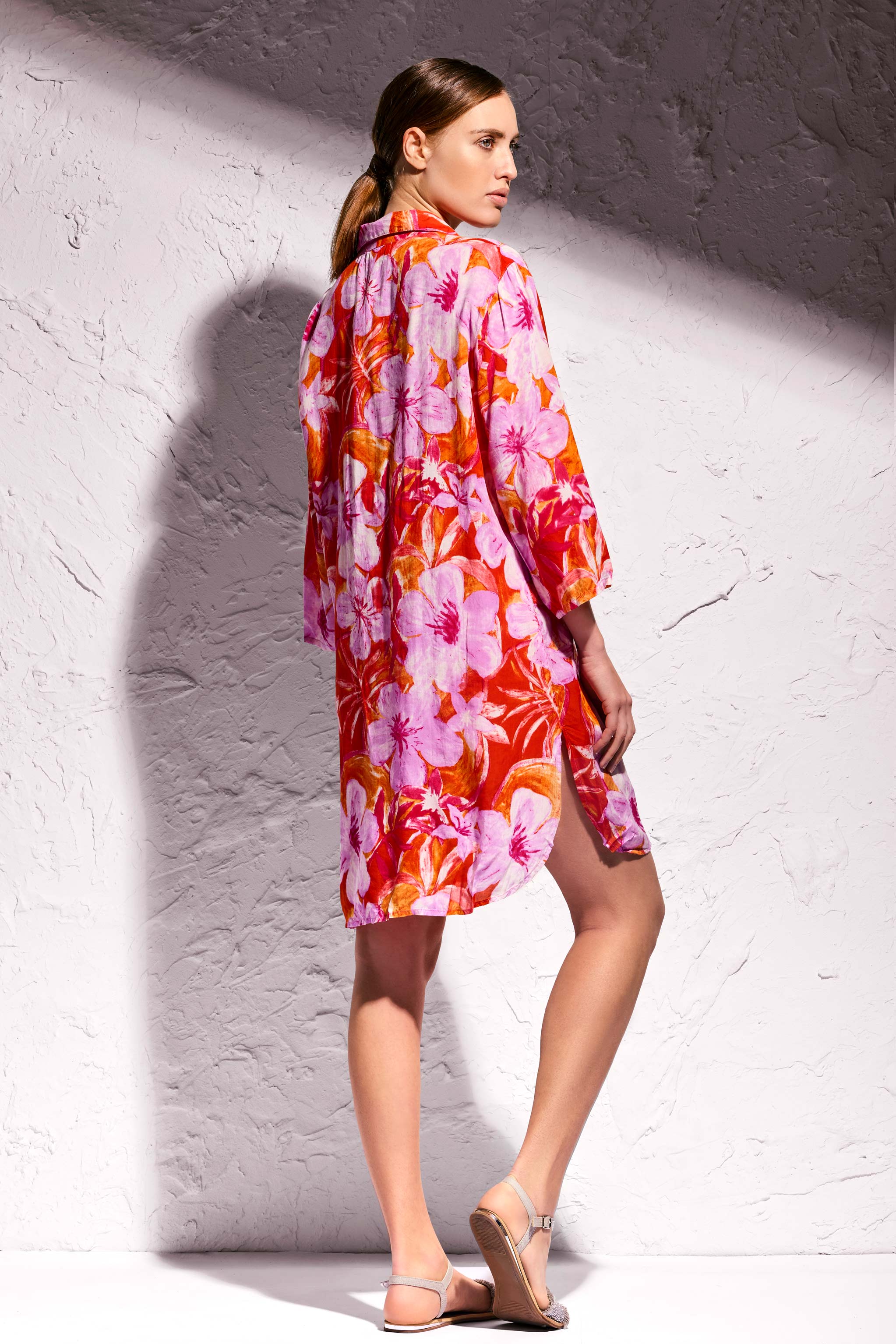 ABITO CAMICIA A FIORI - Image 3