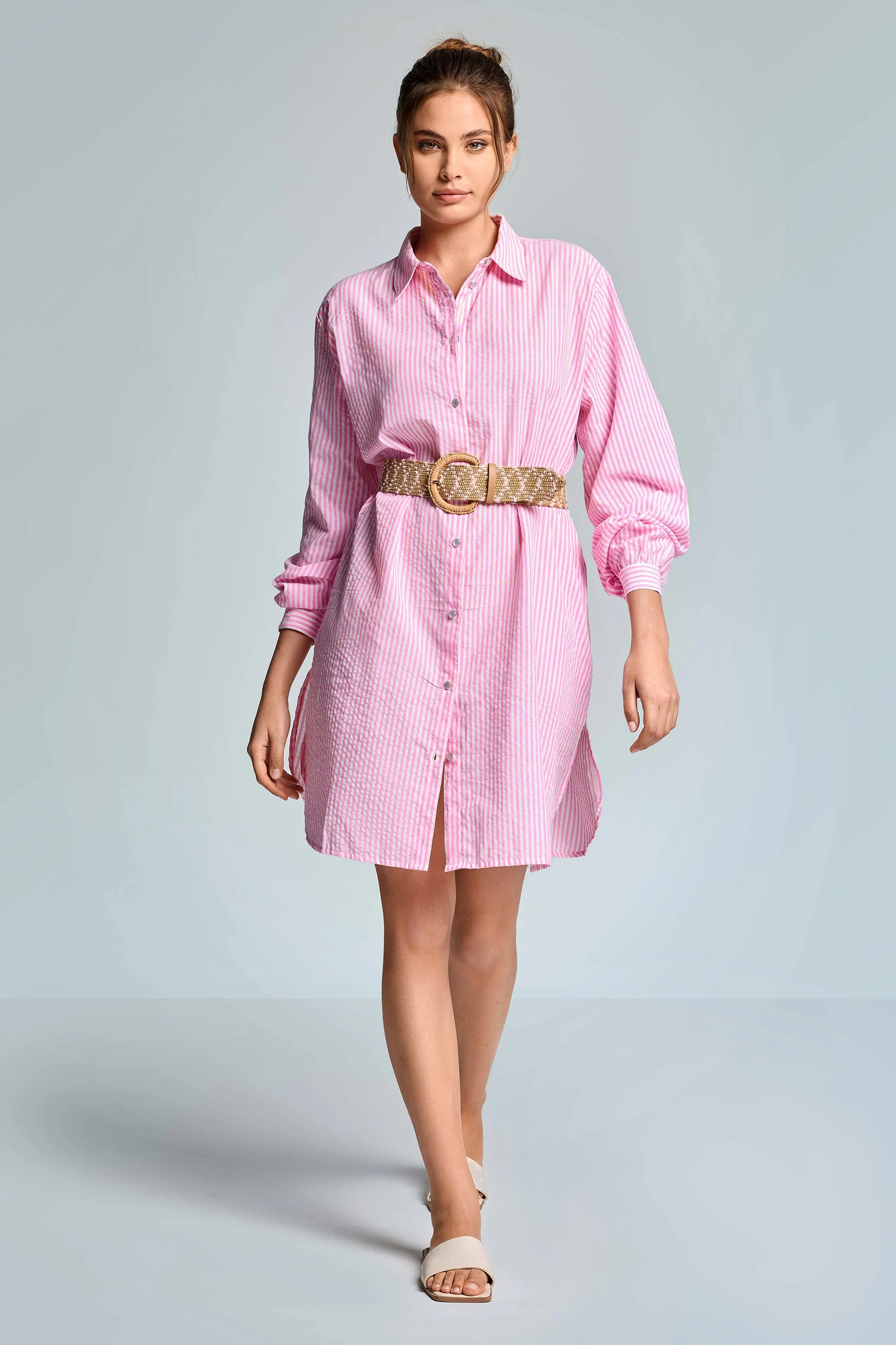 ABITO CAMICIA A RIGHE MEI - Image 3