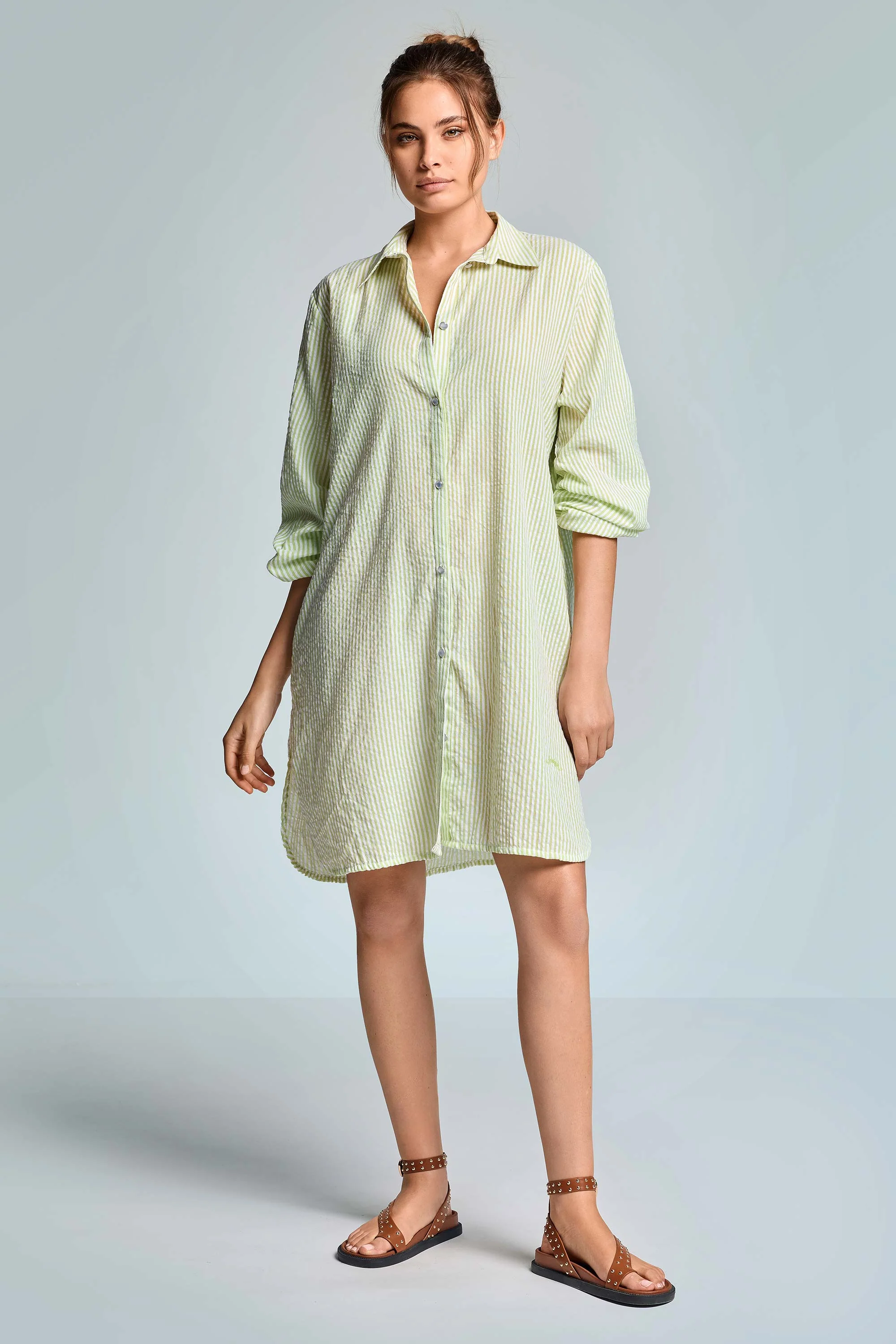 ABITO CAMICIA A RIGHE MEI - Image 6