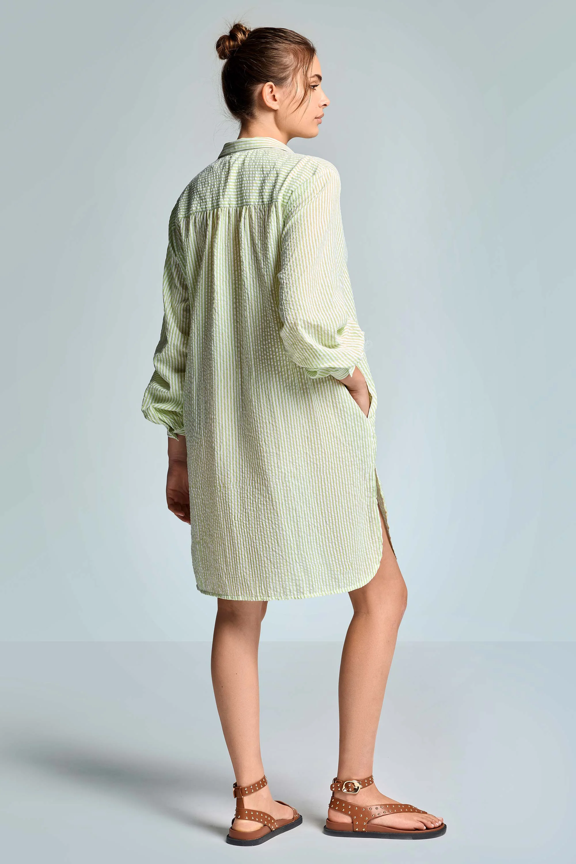 ABITO CAMICIA A RIGHE MEI - Image 7