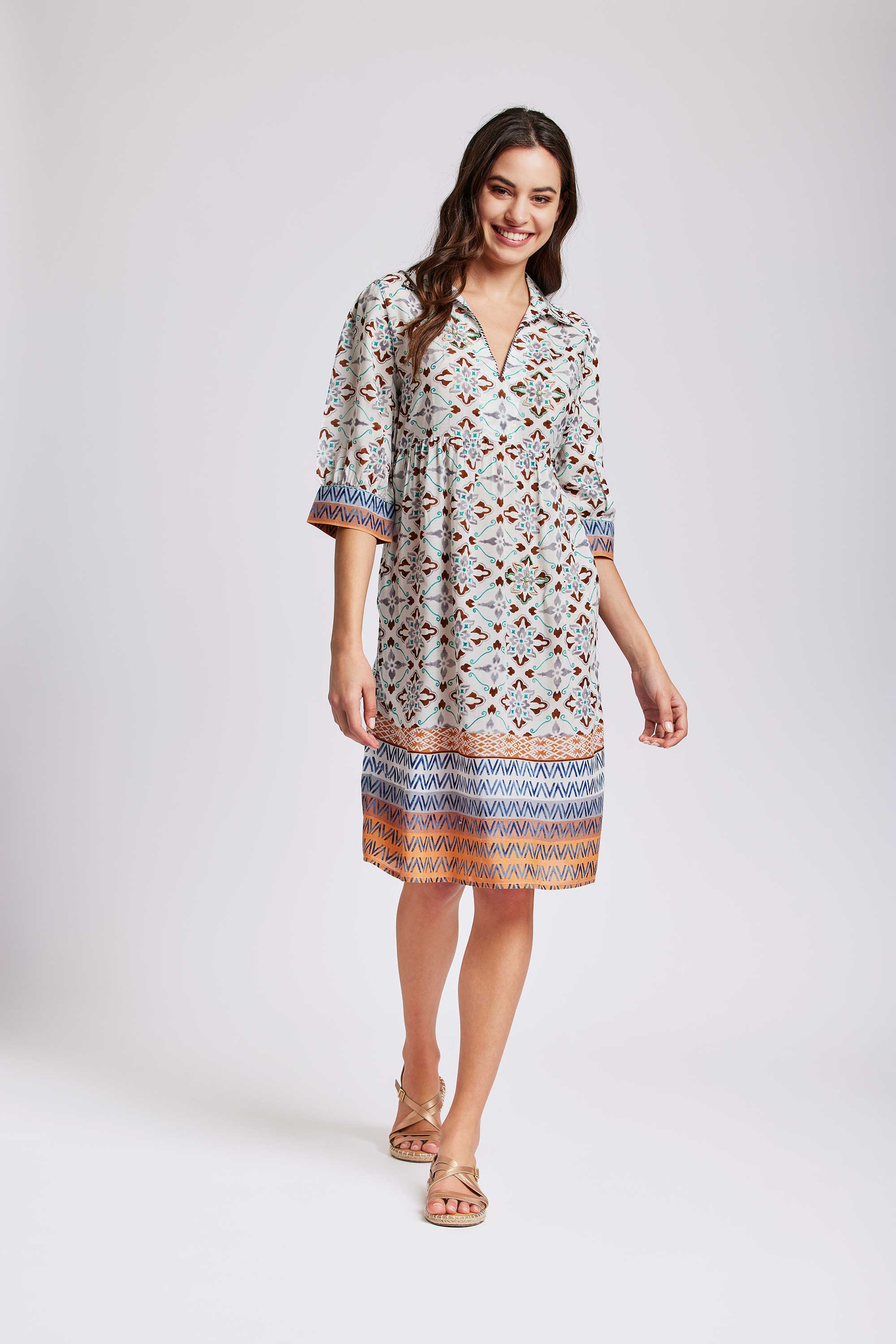 ABITO CAMICIA CON FANTASIA VIETRESE - Image 3