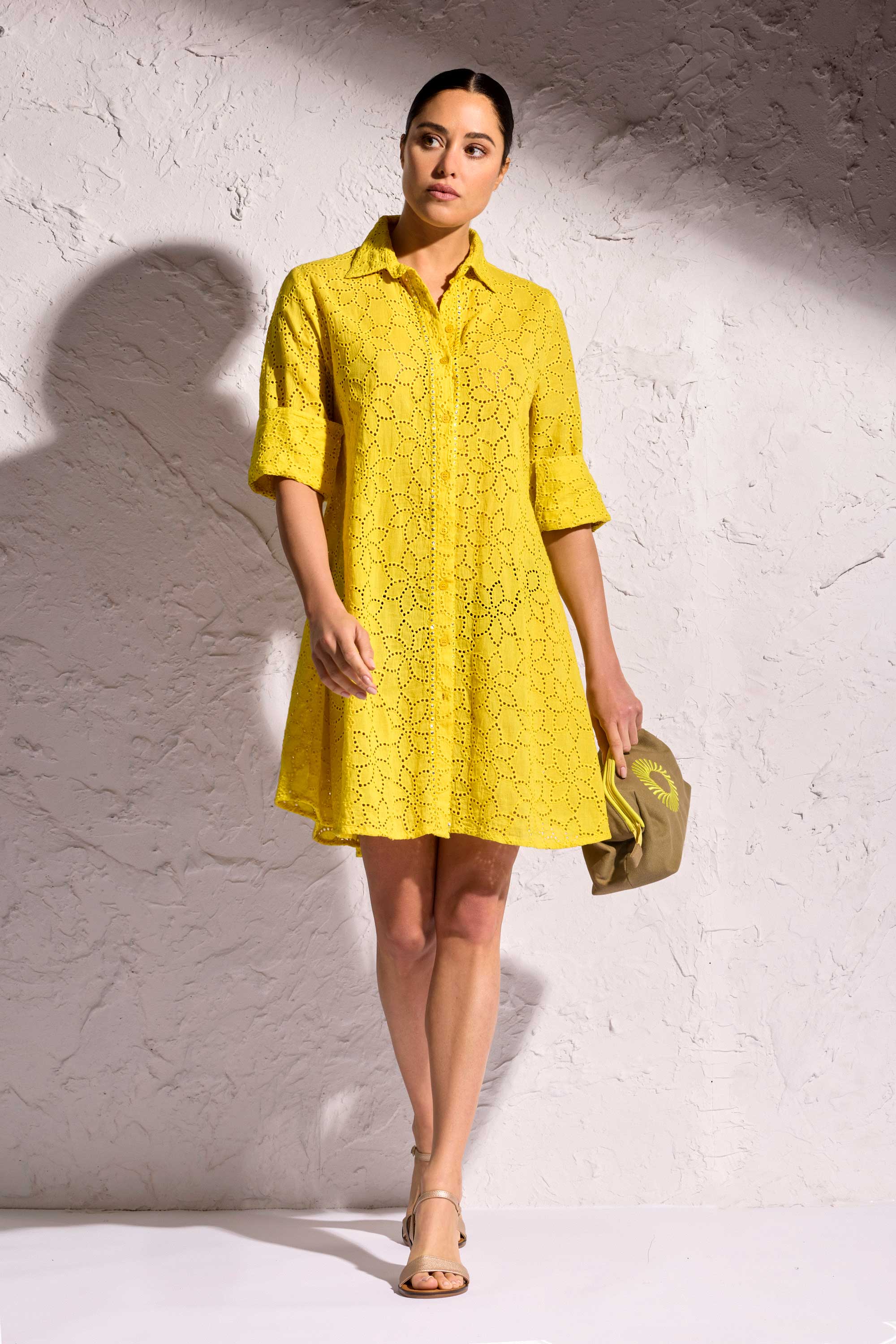 ABITO CAMICIA IN PIZZO KAYLA - Image 2