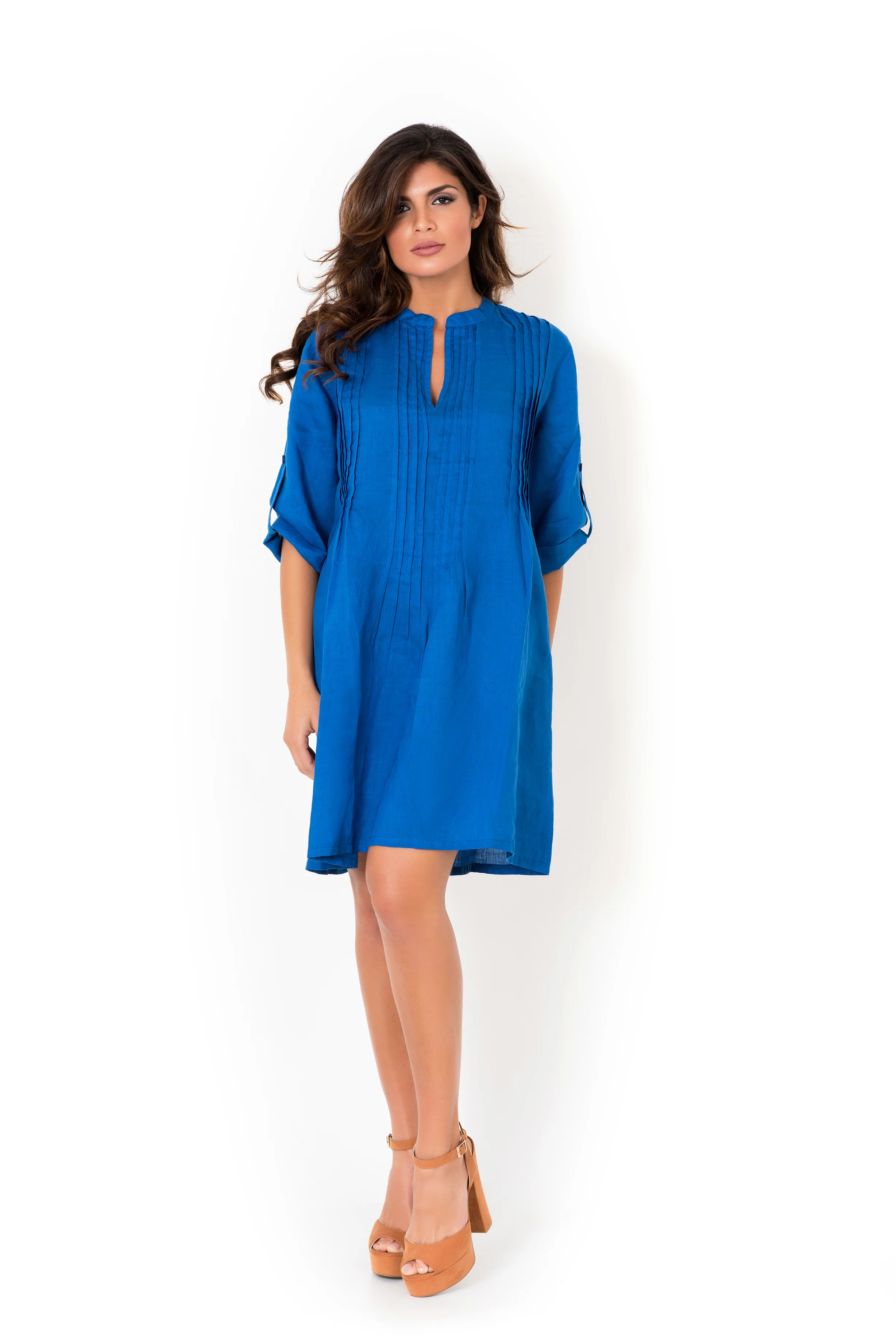 ABITO CAMICIA IN BLU - Image 3