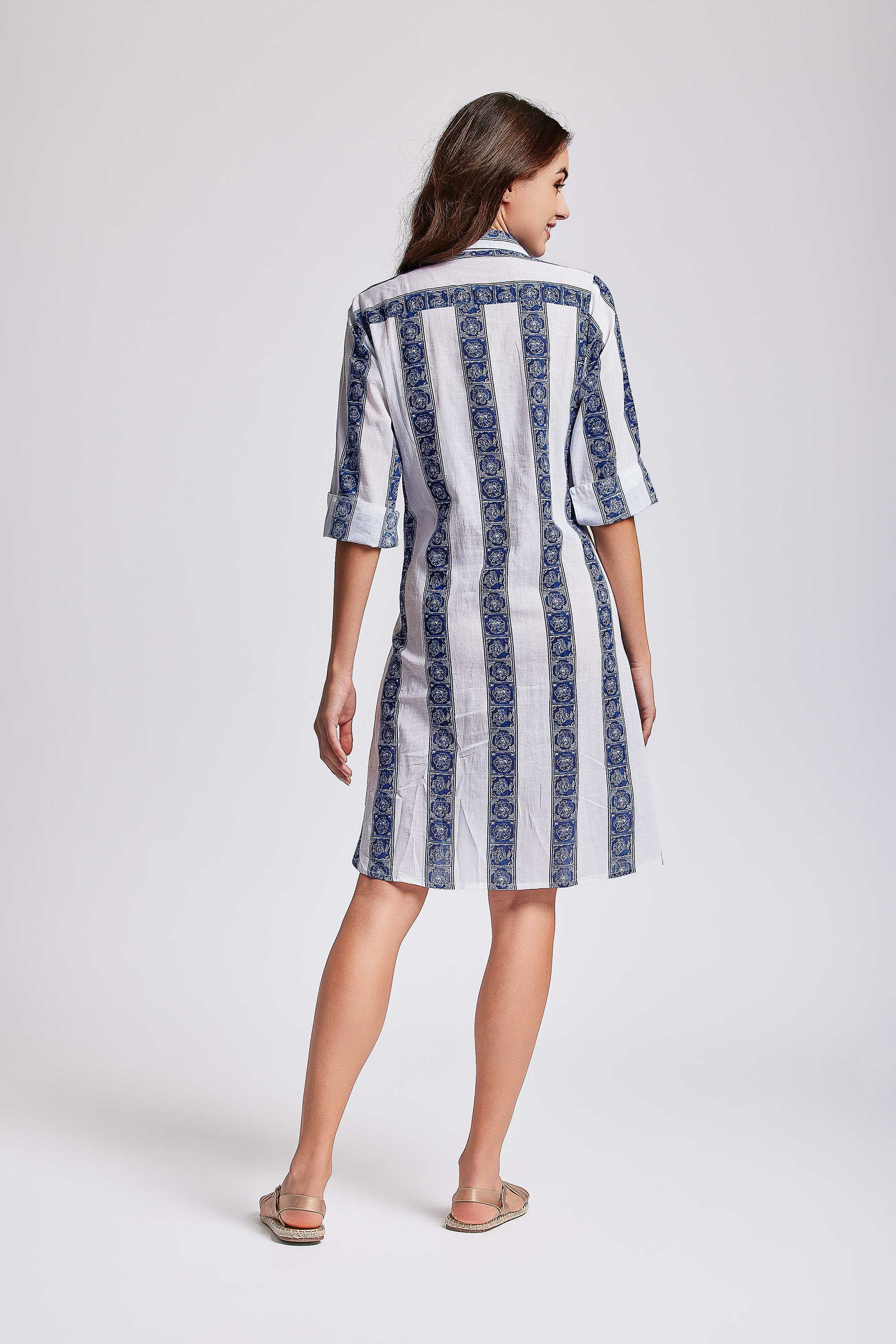ABITO CAMICIA RIGHE DI MAIOLICHE - Image 2