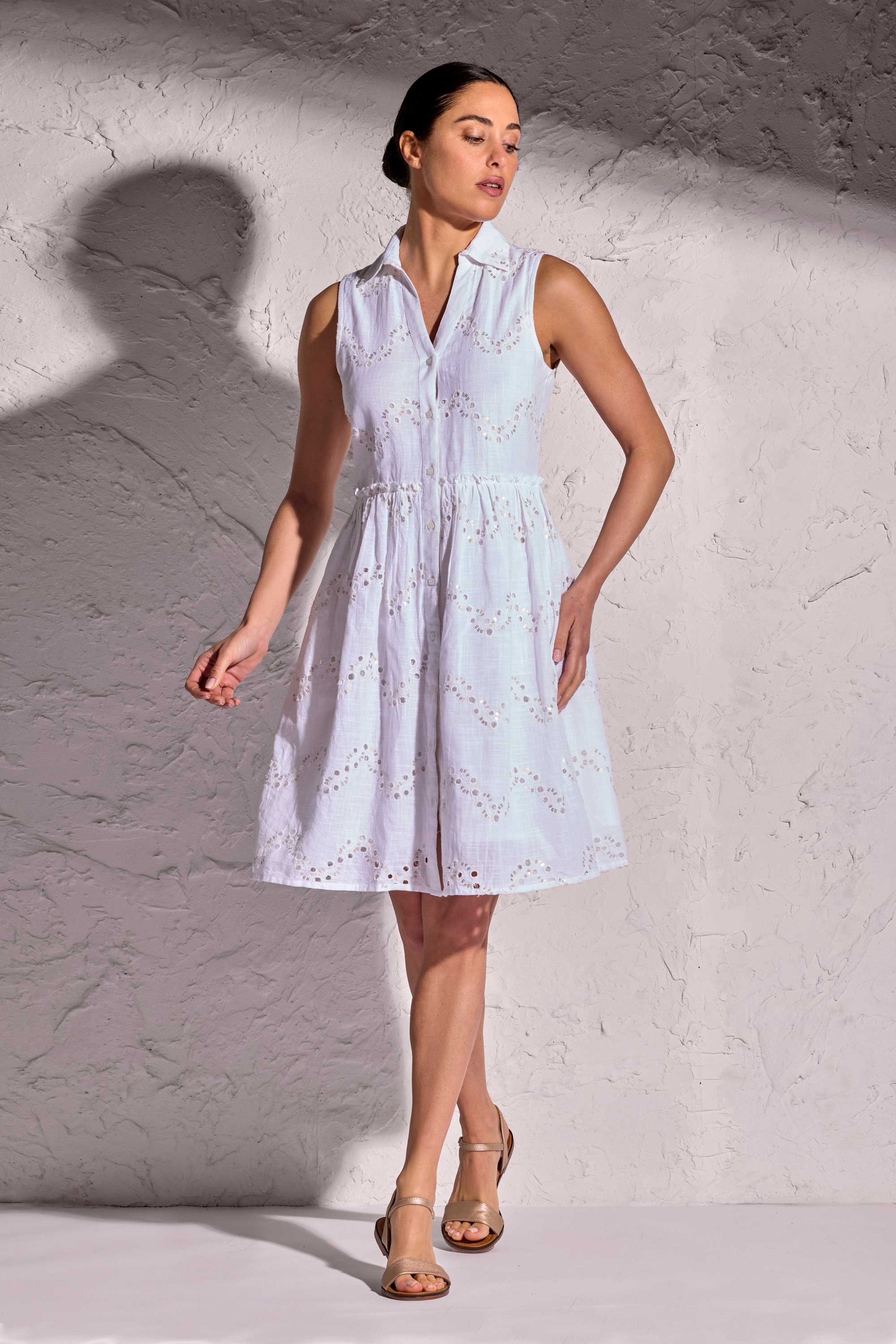 ABITO CAMICIA SMANICATO IN PIZZO YARA - Image 2