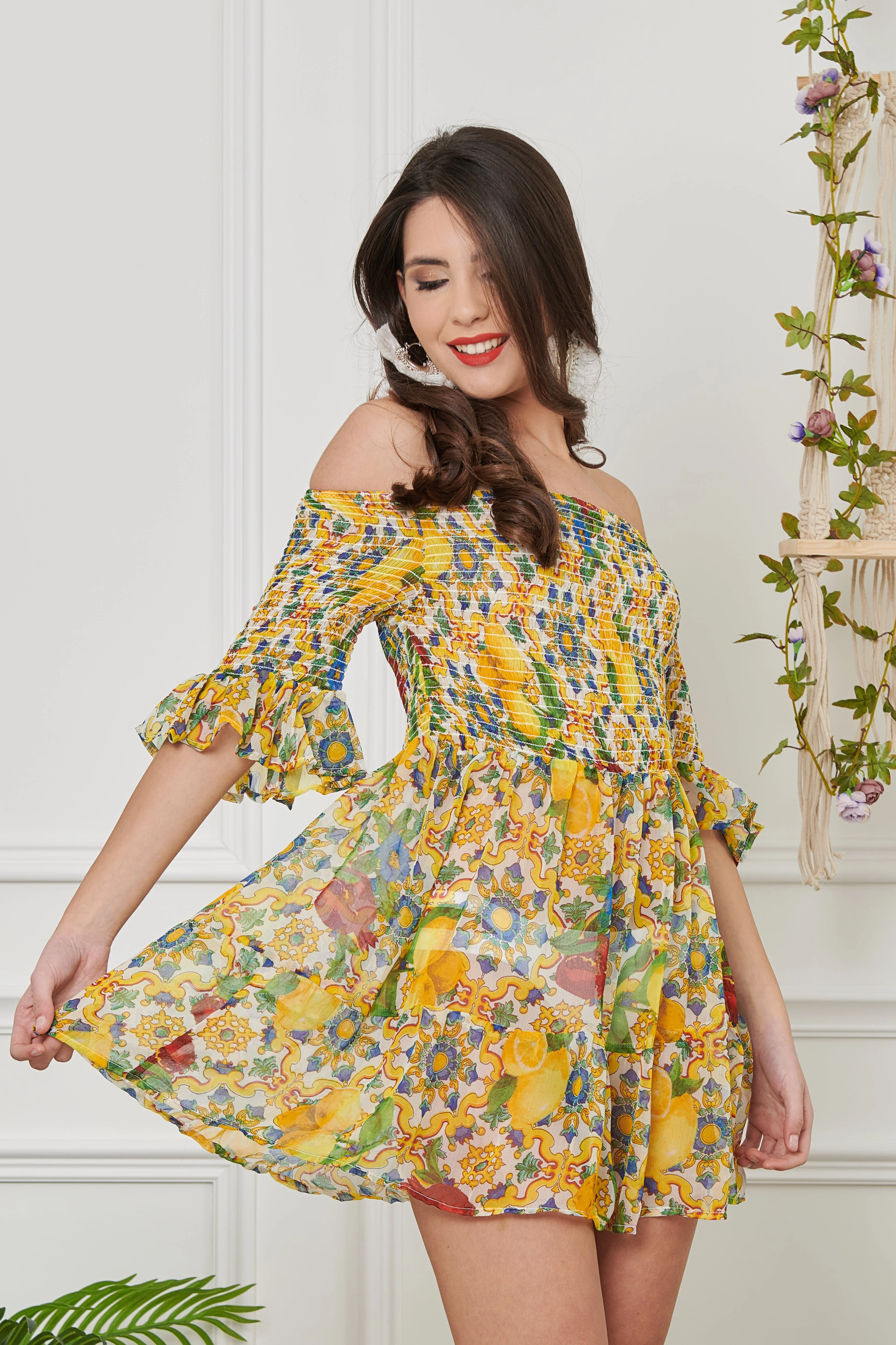 ABITO CHIFFON BALZE - Image 9