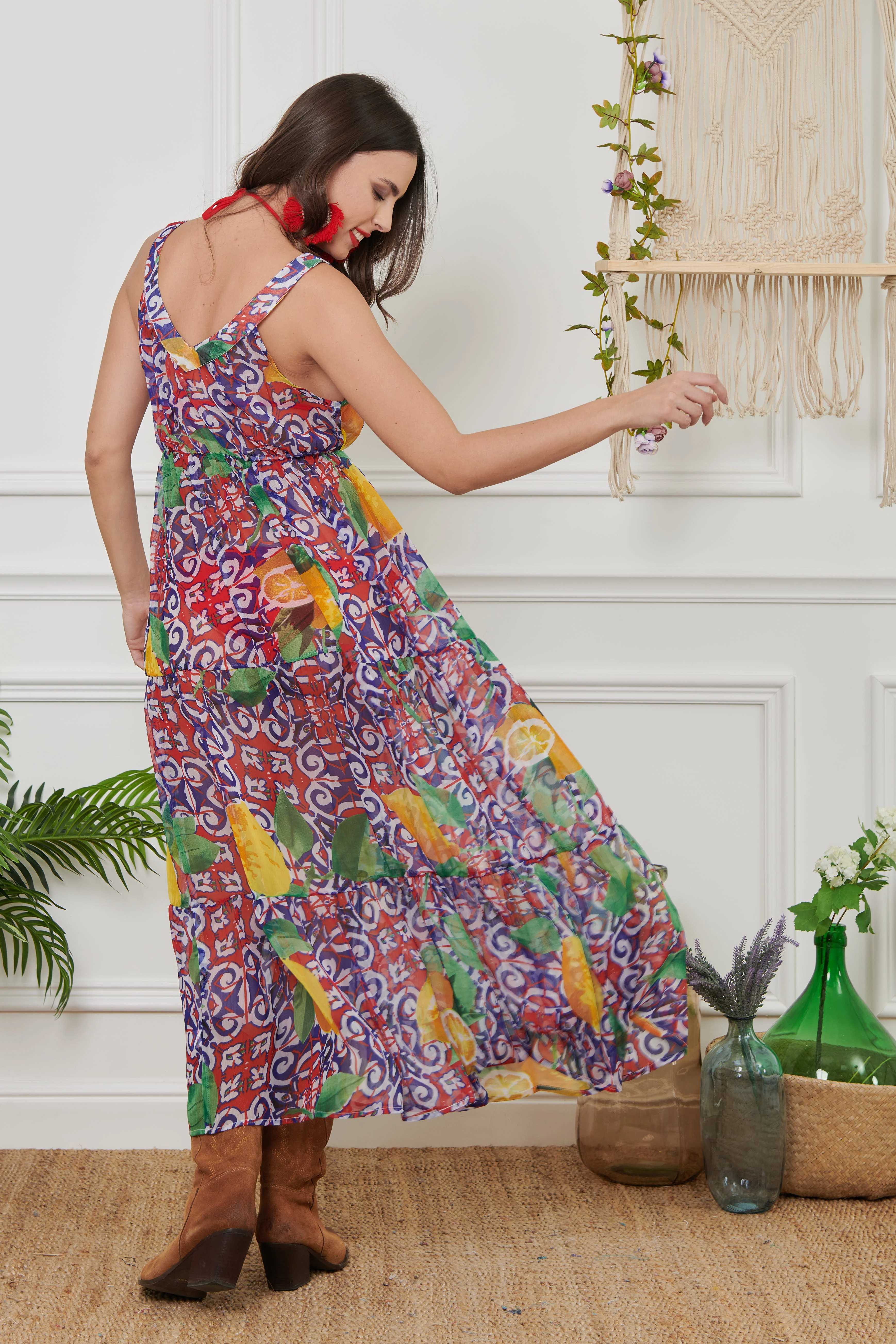 ABITO CHIFFON COLLANA - Image 2