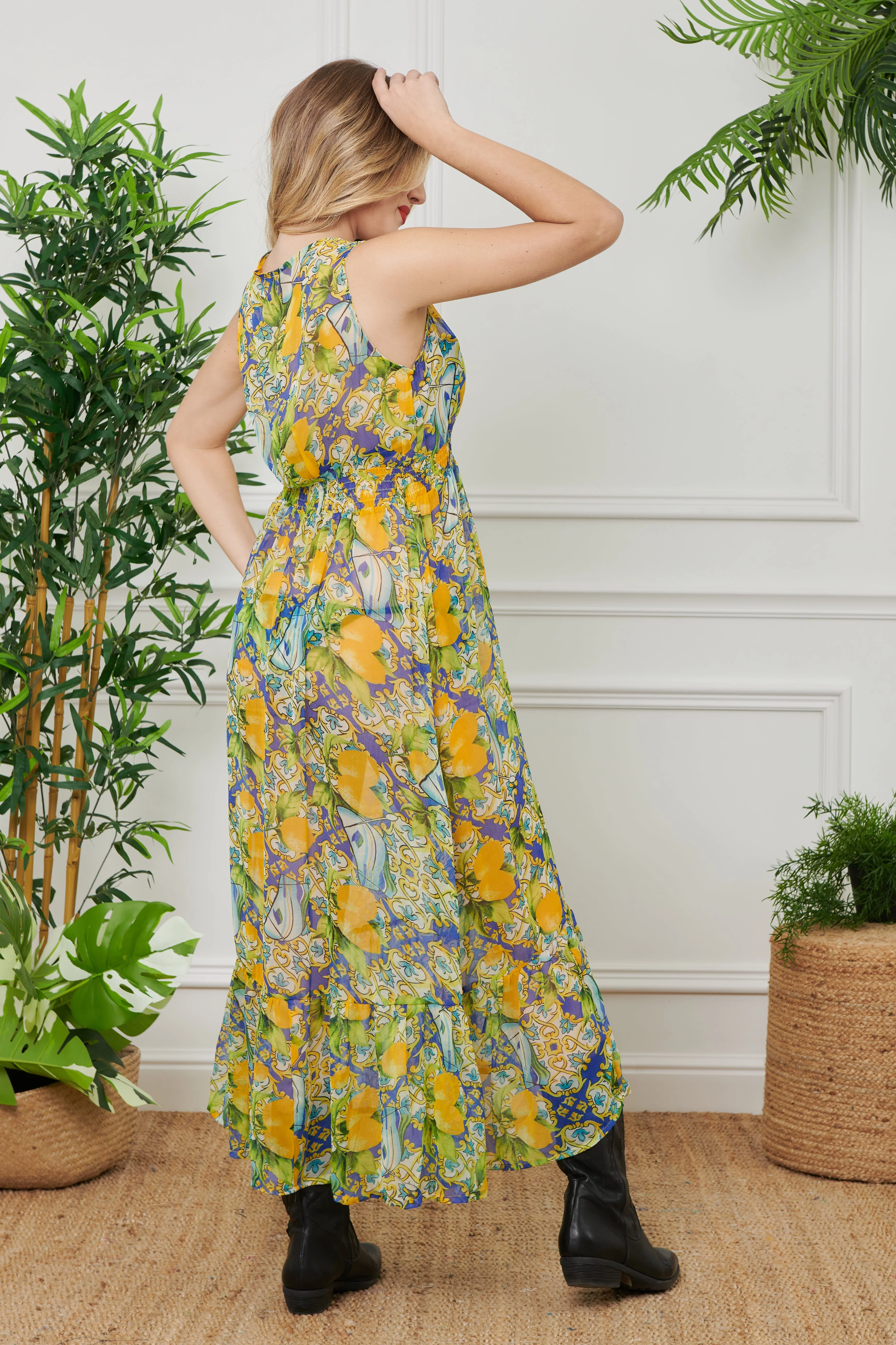 ABITO CHIFFON LUNGO - Image 5