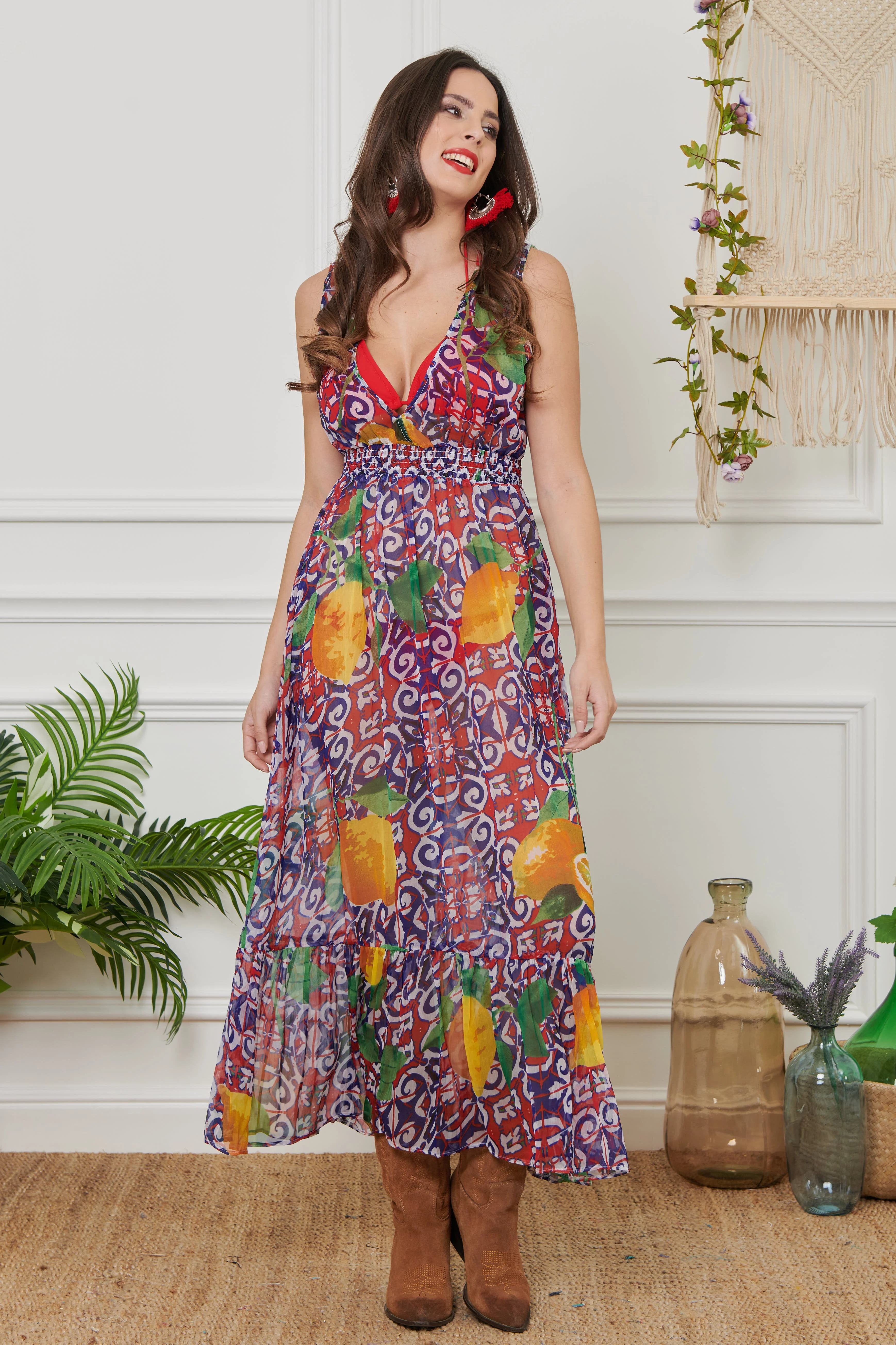 ABITO CHIFFON LUNGO - Image 3