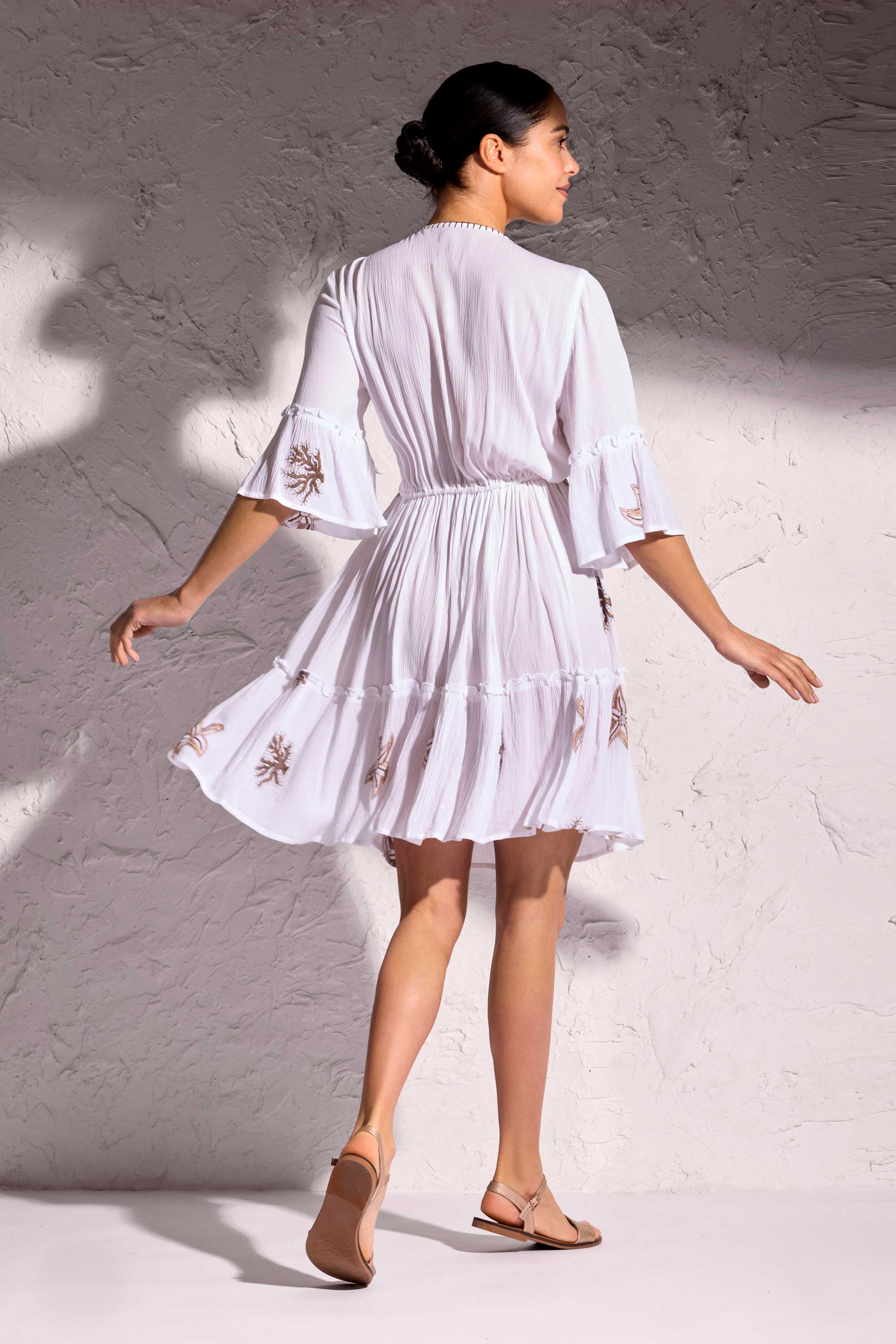 ABITO CON COULISSE IN VITA ANEMONE - Image 3
