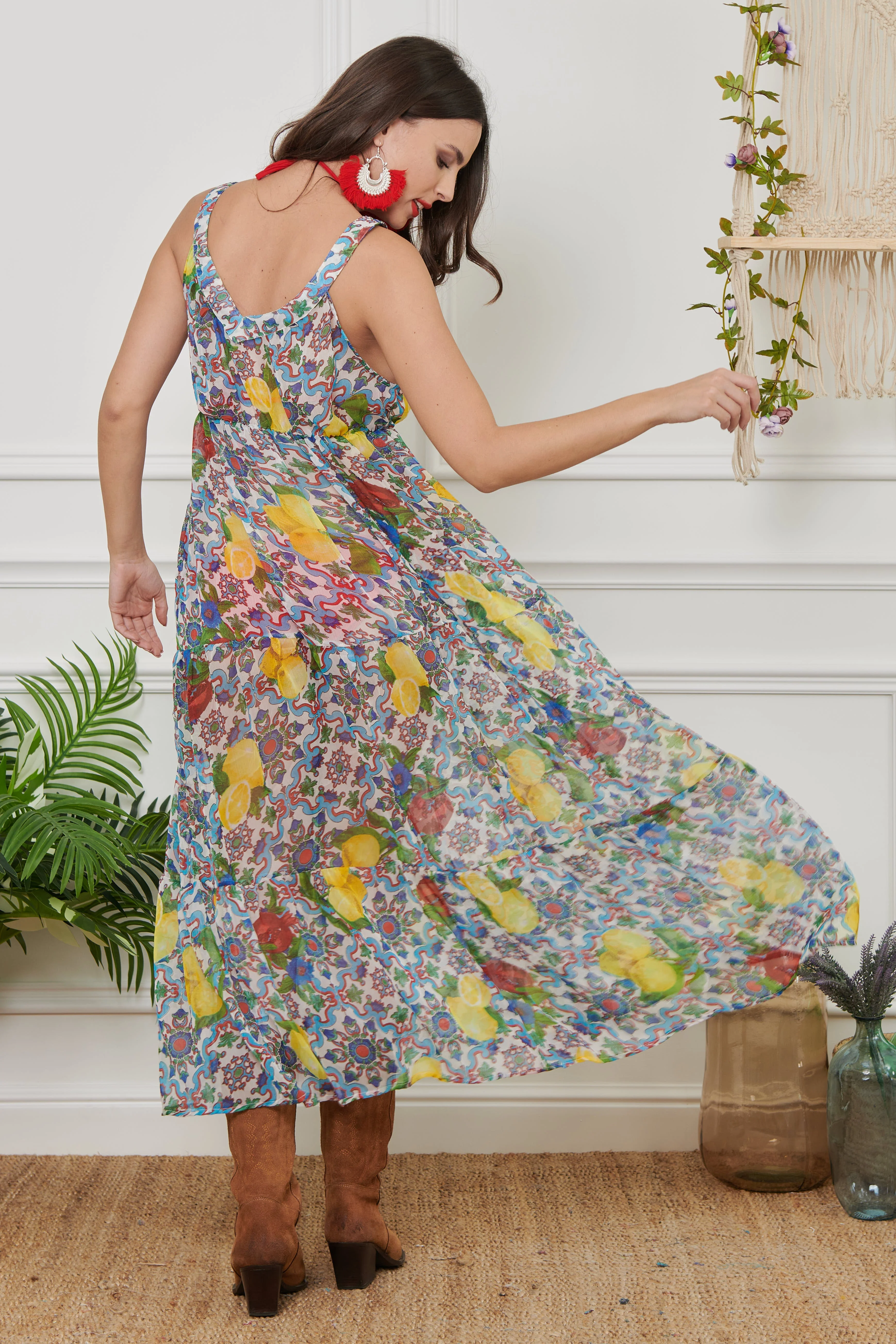 ABITO IN CHIFFON LEGGERO - Image 2