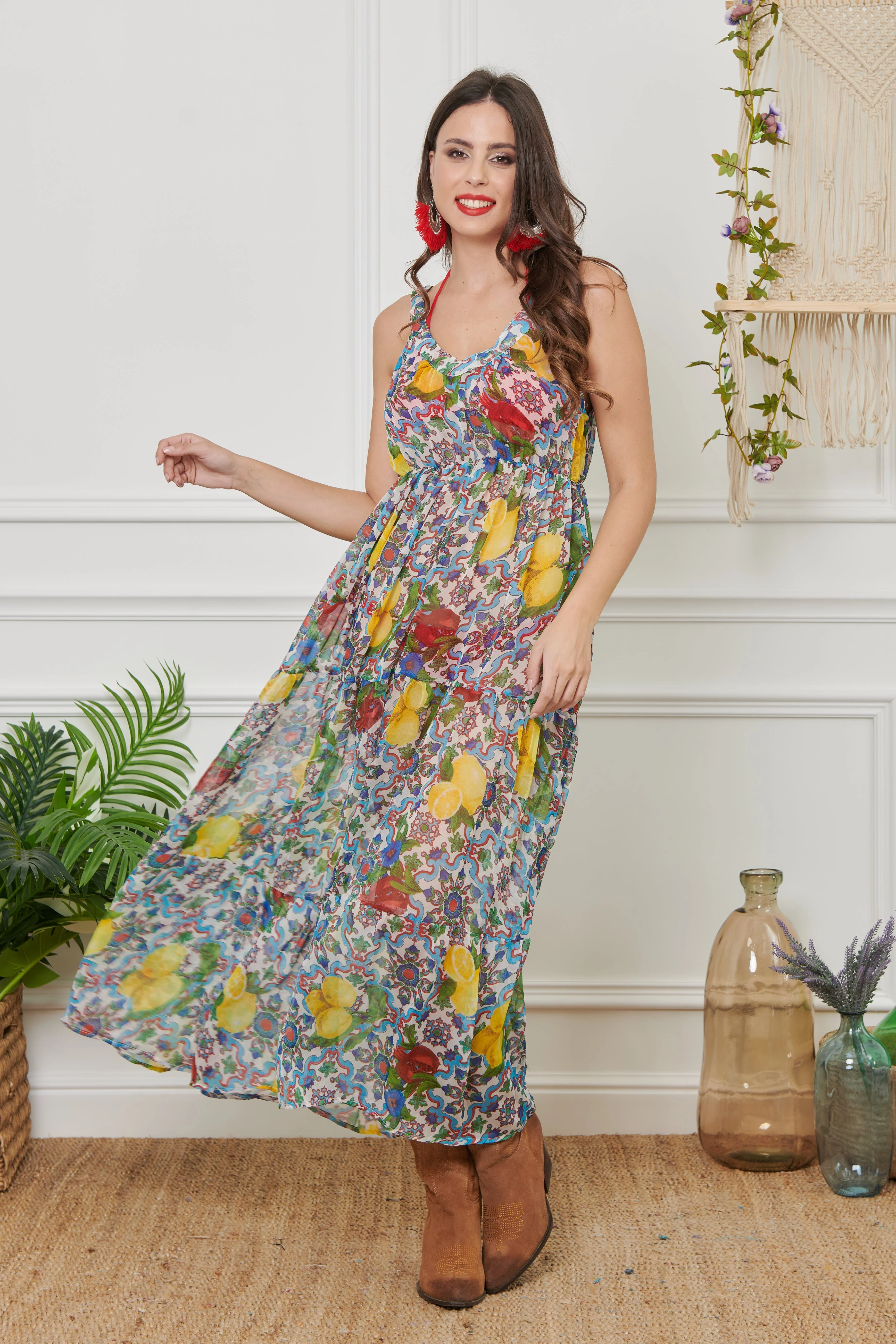ABITO IN CHIFFON LEGGERO - Image 3
