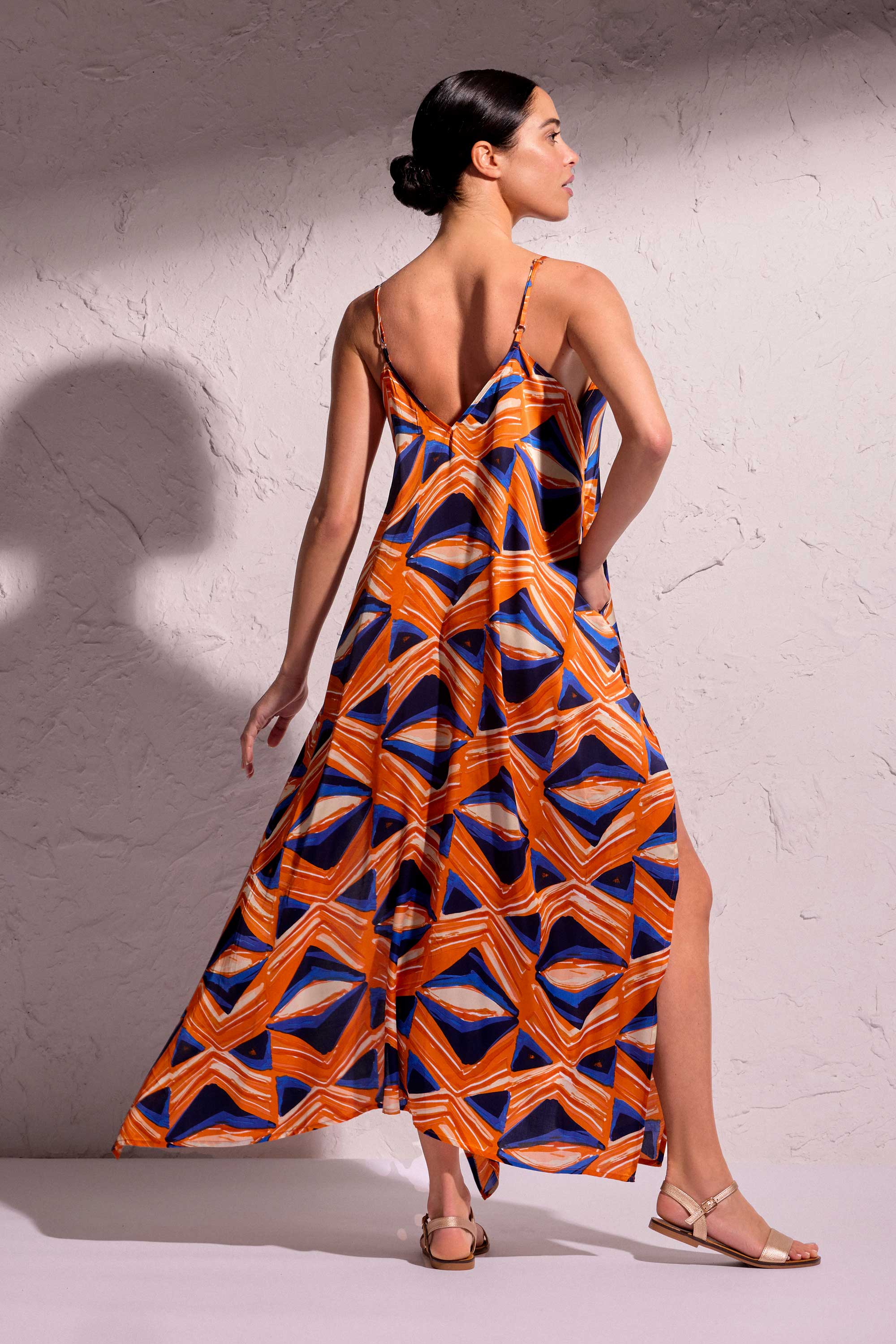 ABITO LUNGO CON SPALLINE CHARLOTTE - Image 3