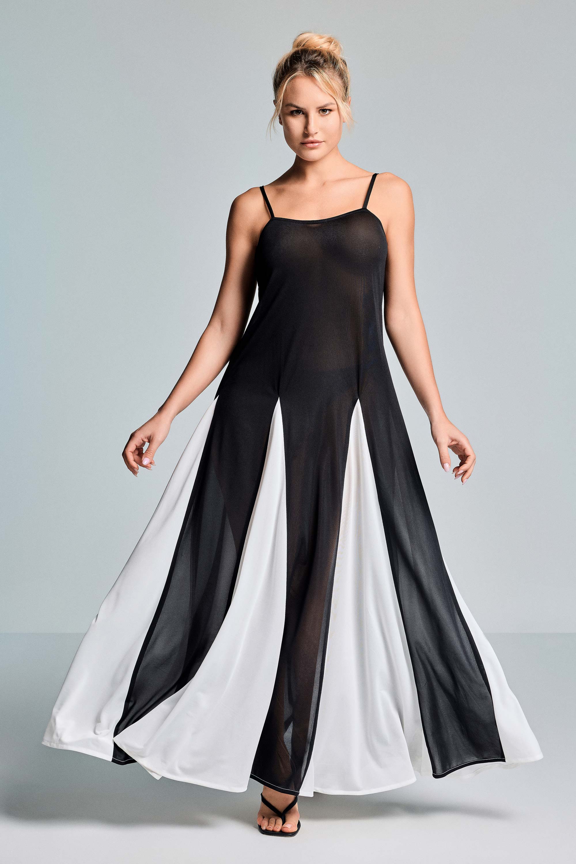 ABITO LUNGO CON SPALLINE INGRID - Image 3