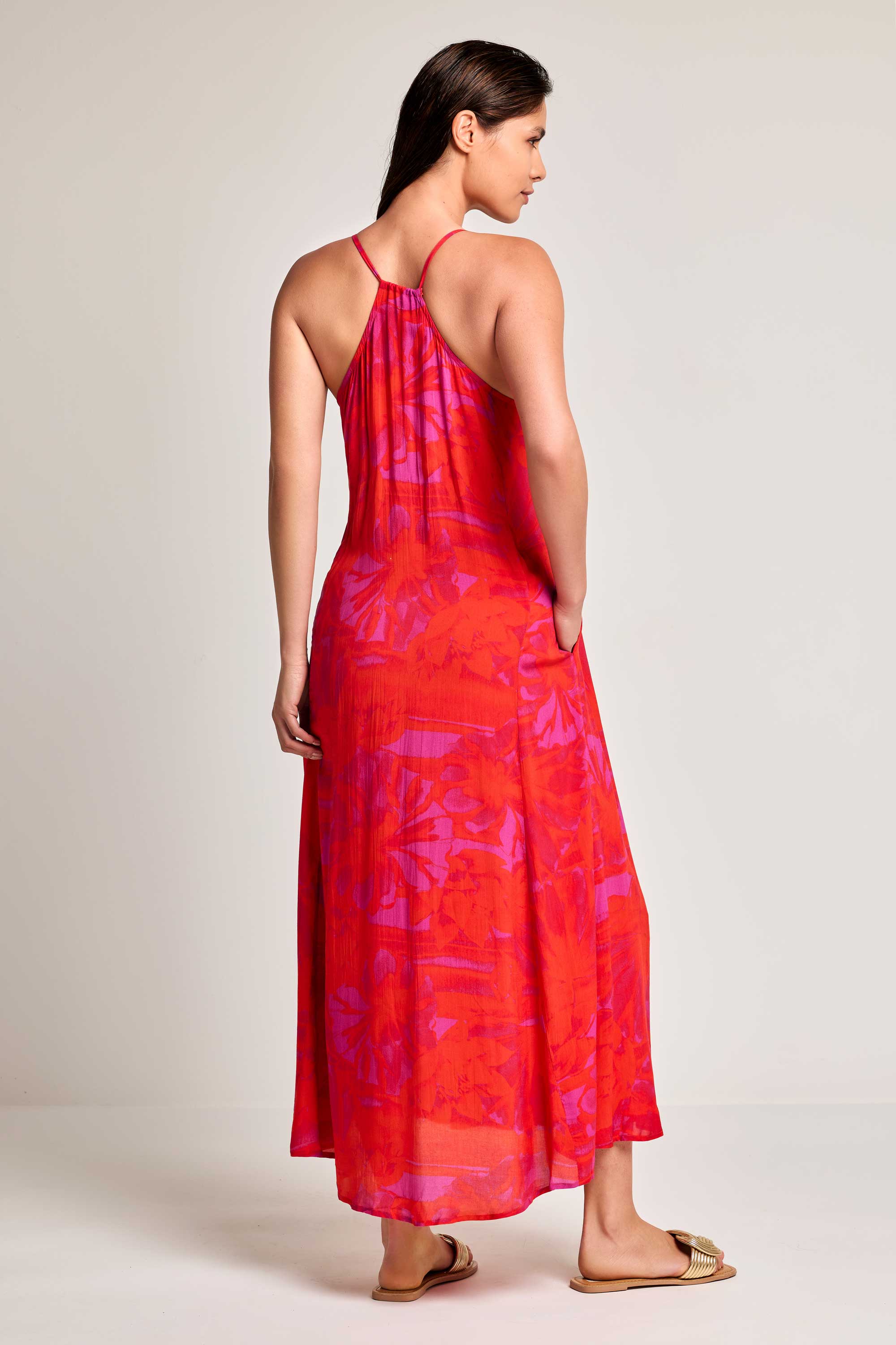 ABITO LUNGO CON SPALLINE LIANA - Image 4