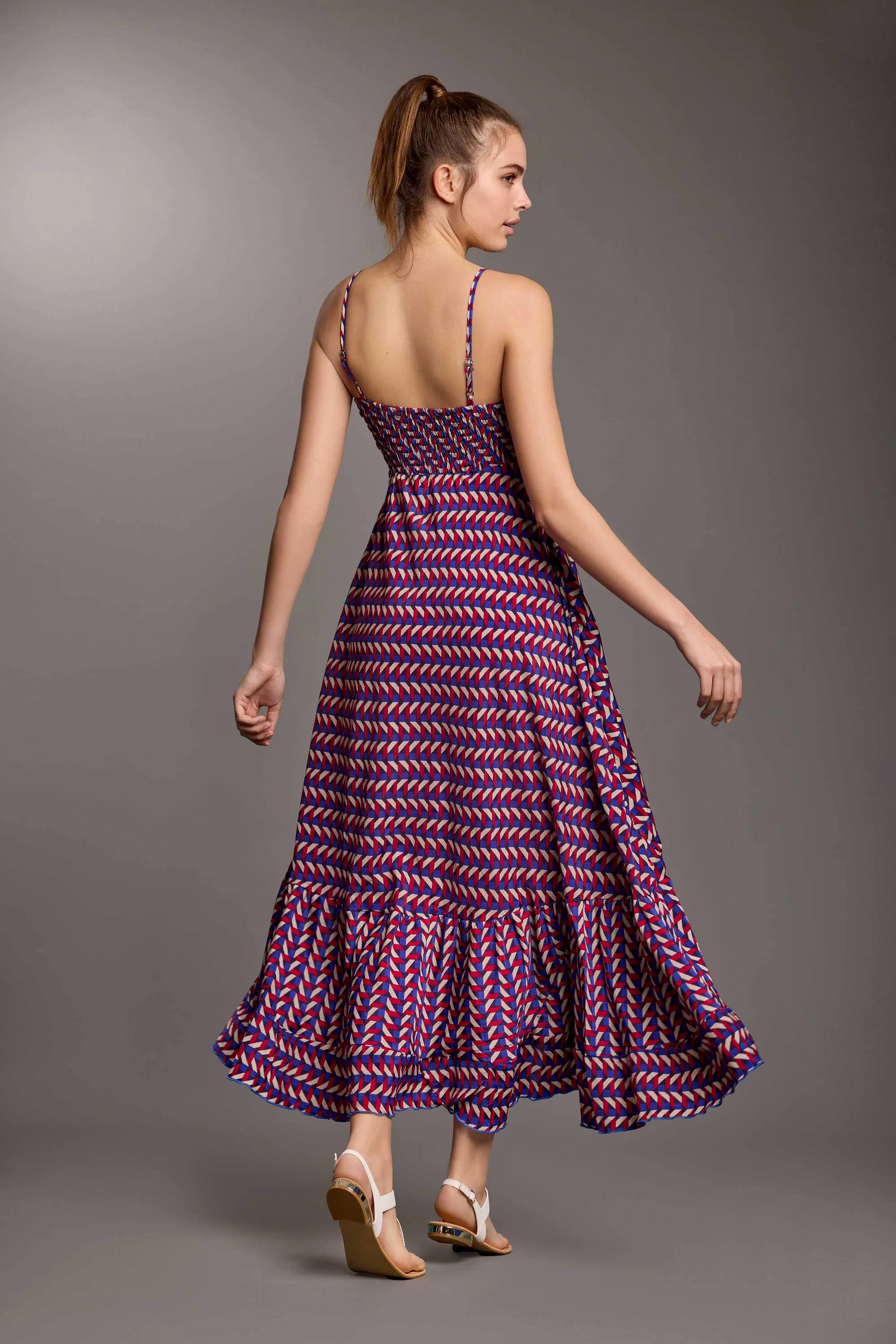 ABITO LUNGO CON SPALLINE SERENA - Image 3