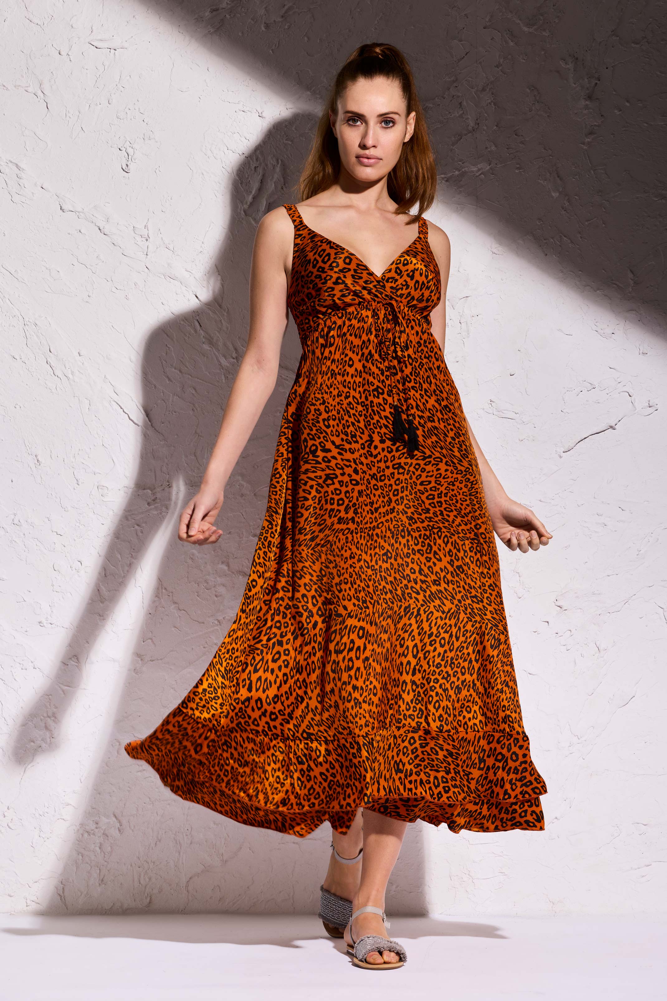 ABITO LUNGO LEOPARDATO - Image 2
