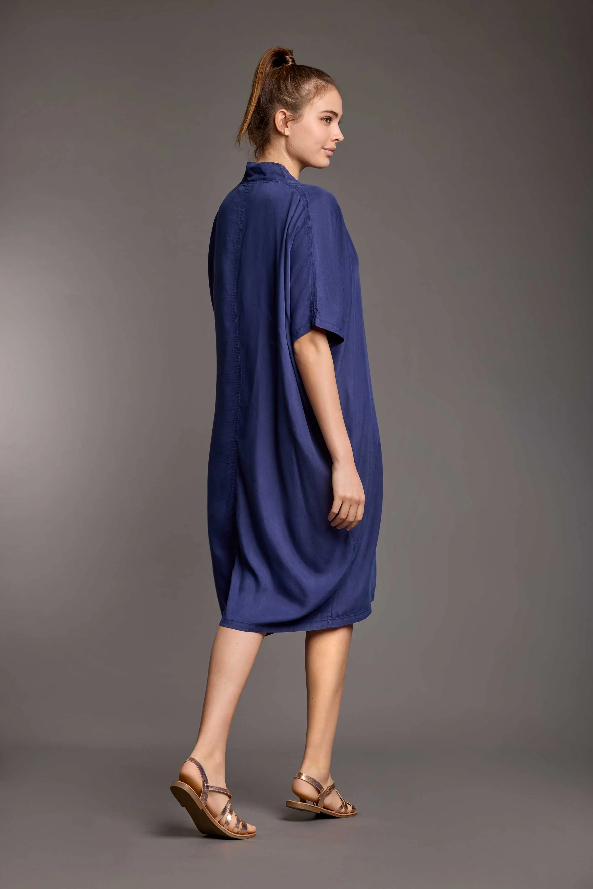 ABITO MIDI IN TENCEL DIXIE - Image 6