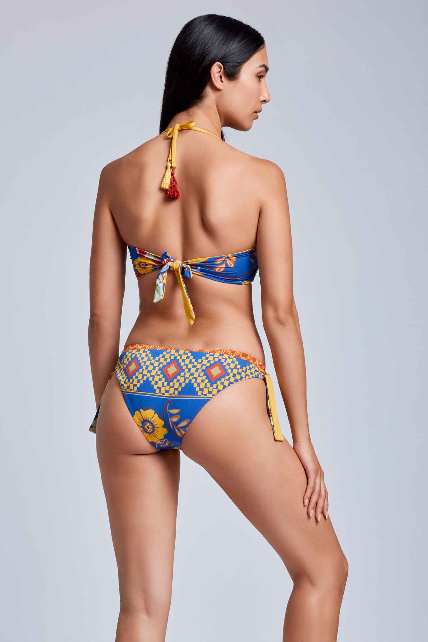 BIKINI A FASCIA CON COPPE CAMPO DI FIORI - Image 2