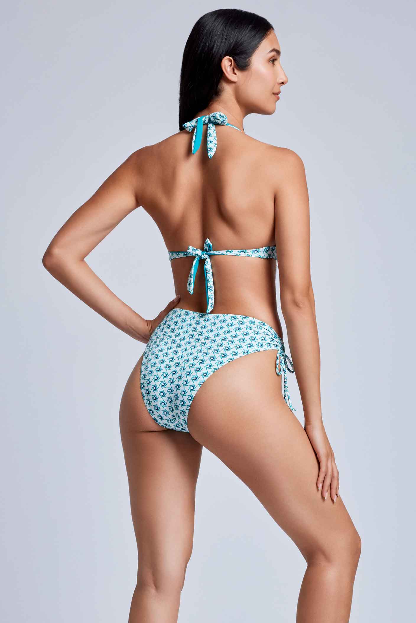 BIKINI CON ALLACCIATURA AL COLLO SMERALDO - Image 3