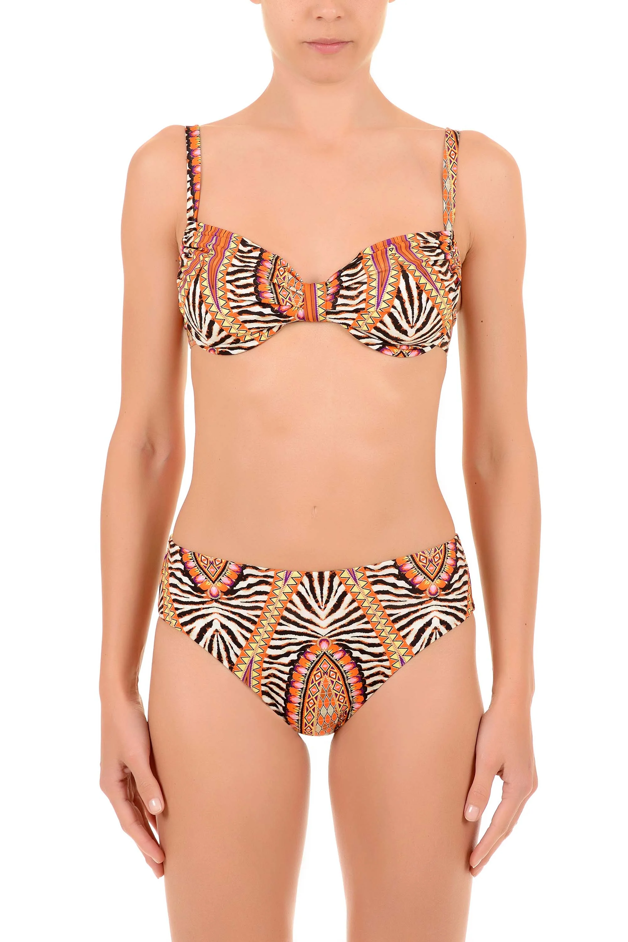 BIKINI CON COPPE FANTASIA ETNICA - Image 3
