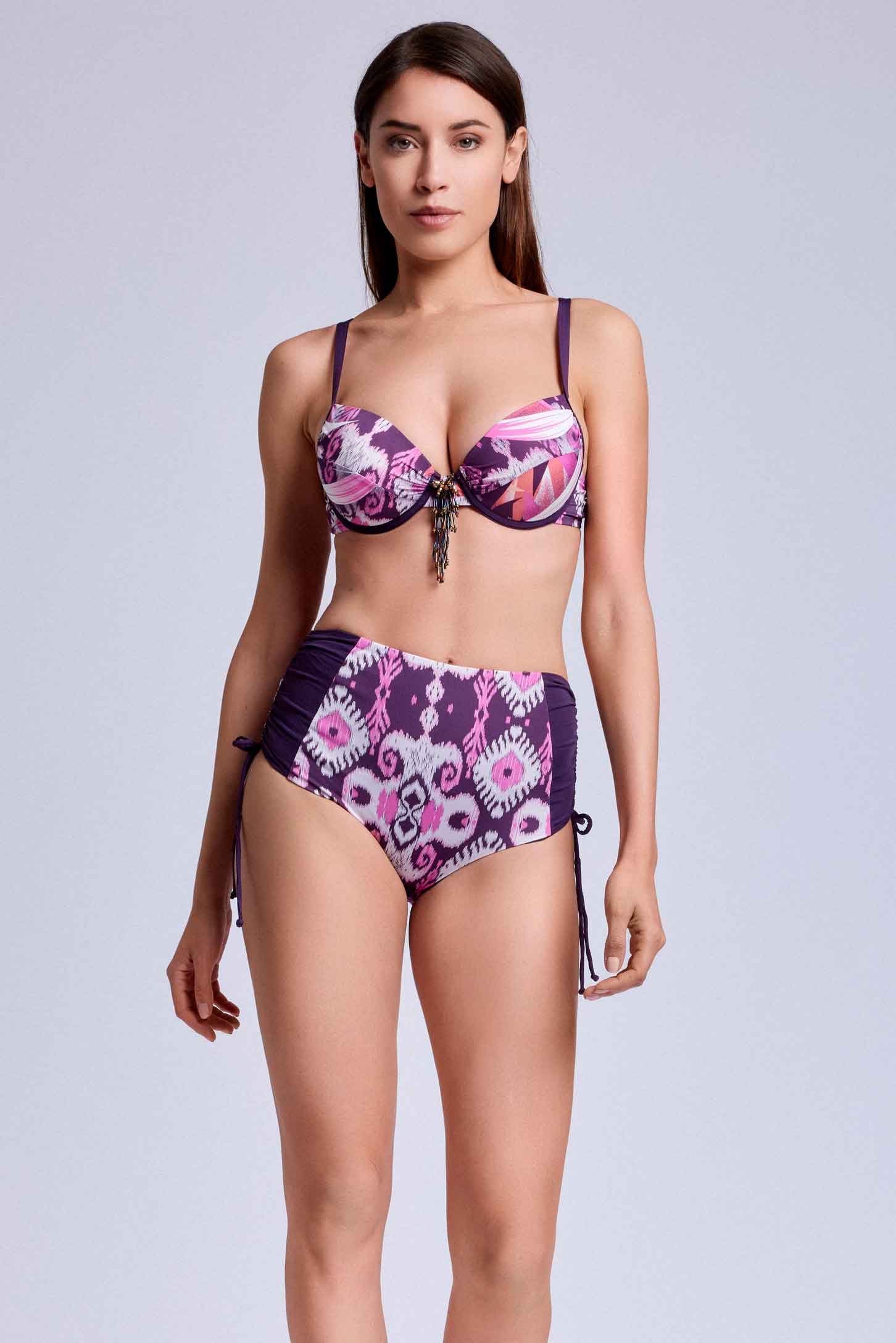 BIKINI CON COPPE FANTASIA TROPICALE - Image 4