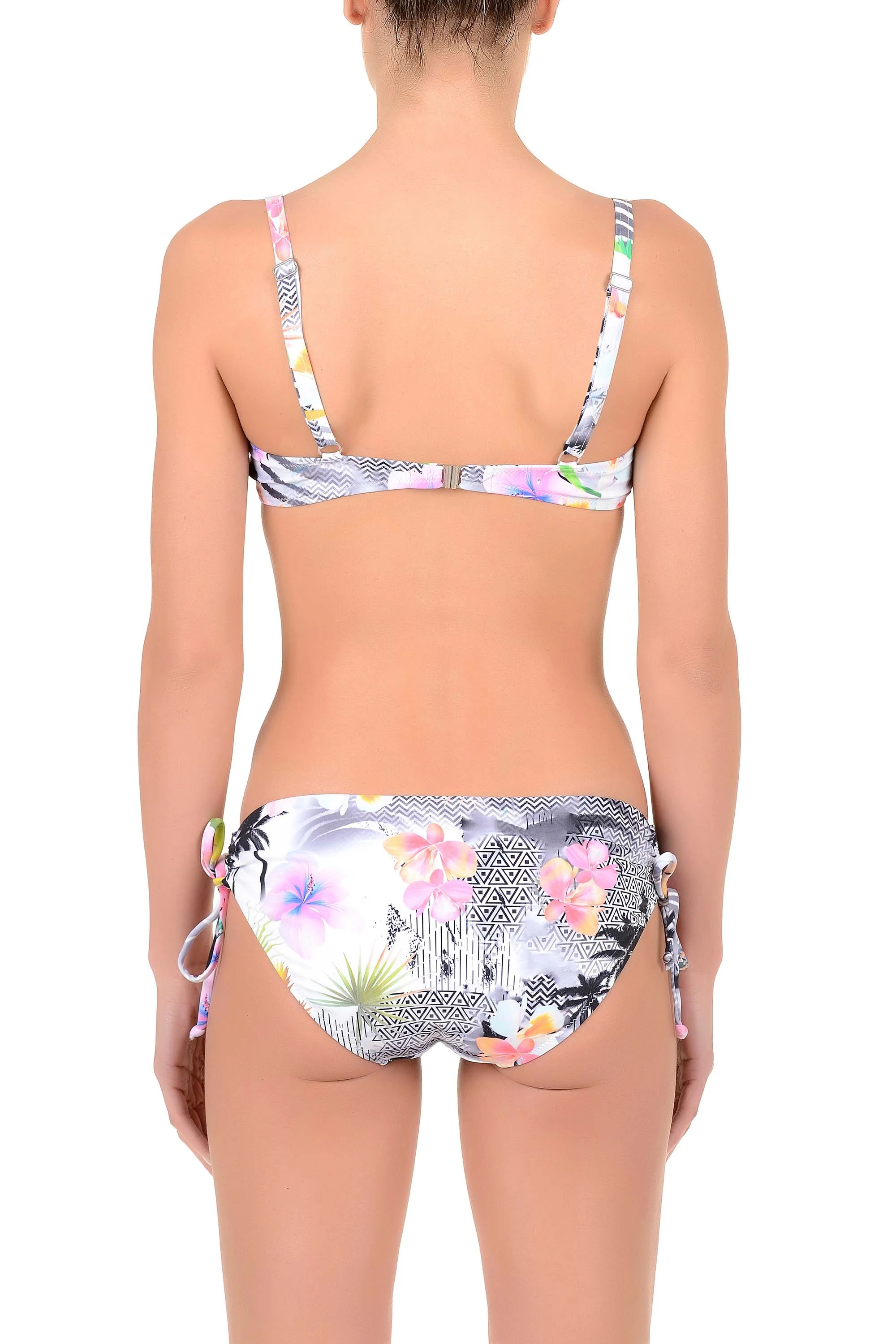 BIKINI CON COPPE FLOREALE - Image 2