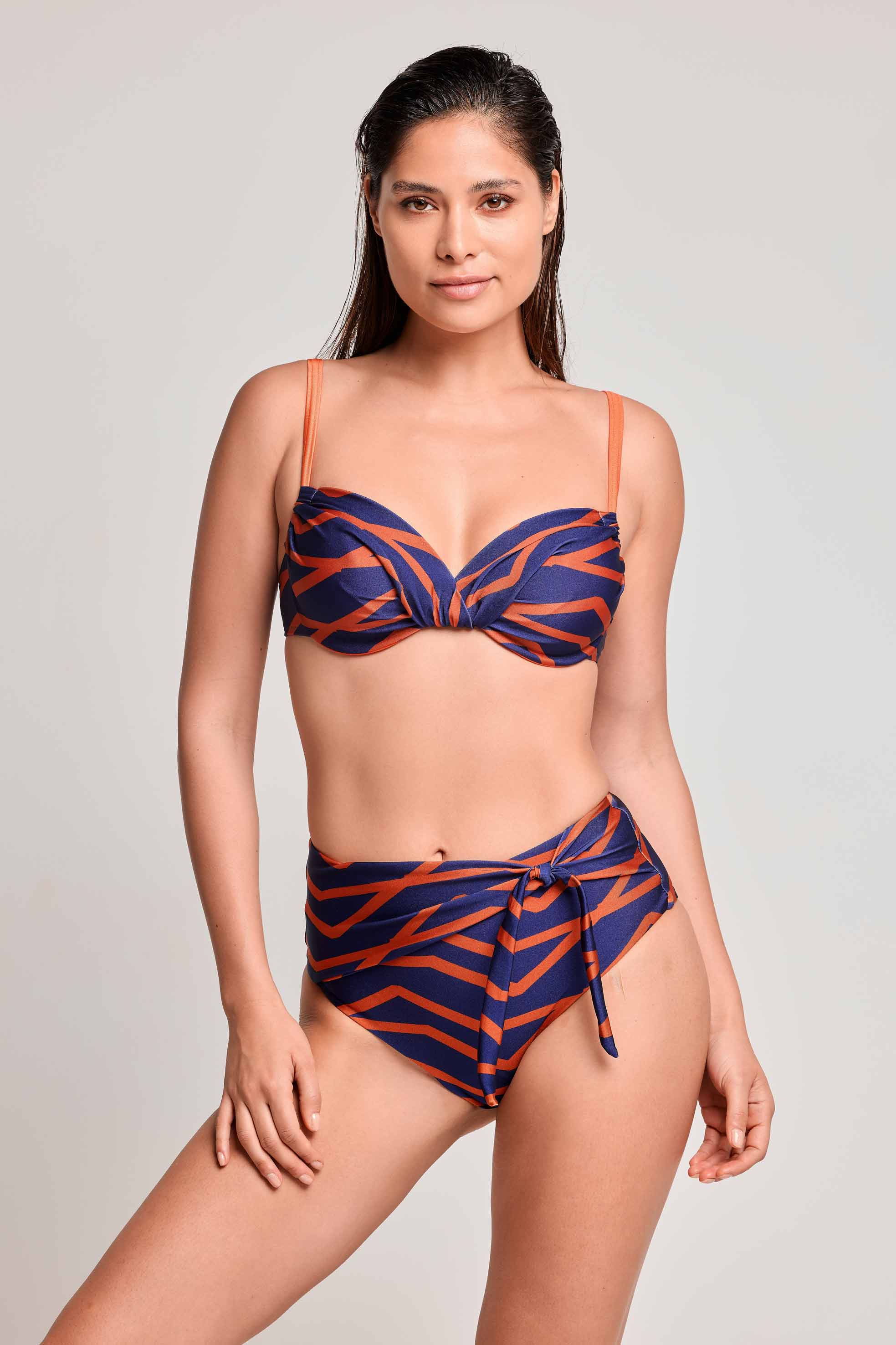 BIKINI CON FERRETTO A VITA ALTA LUDO - Image 5