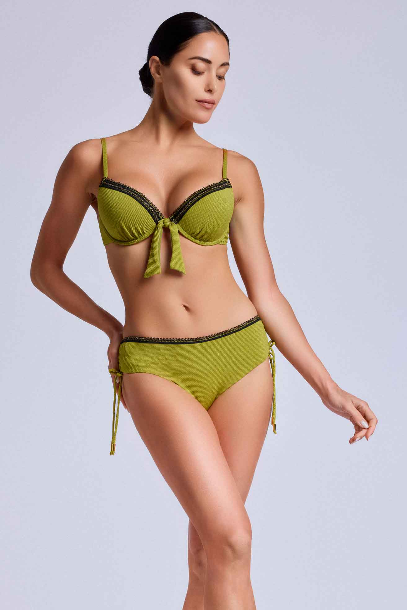 BIKINI PUSH-UP ARTEMISIA IN LUREX - Image 2