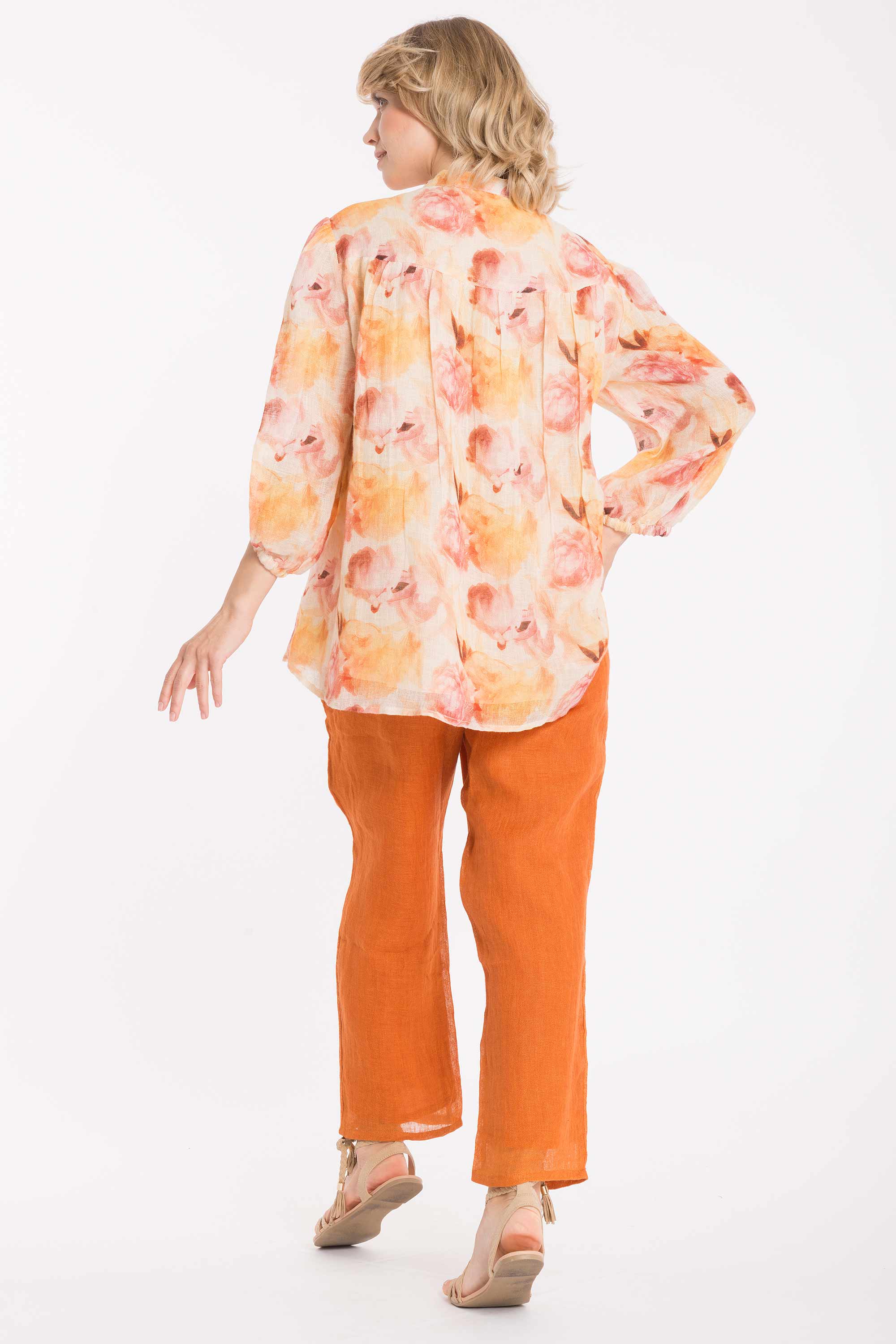 BLUSA CON MANICA A 3/4 KALLY - Image 2