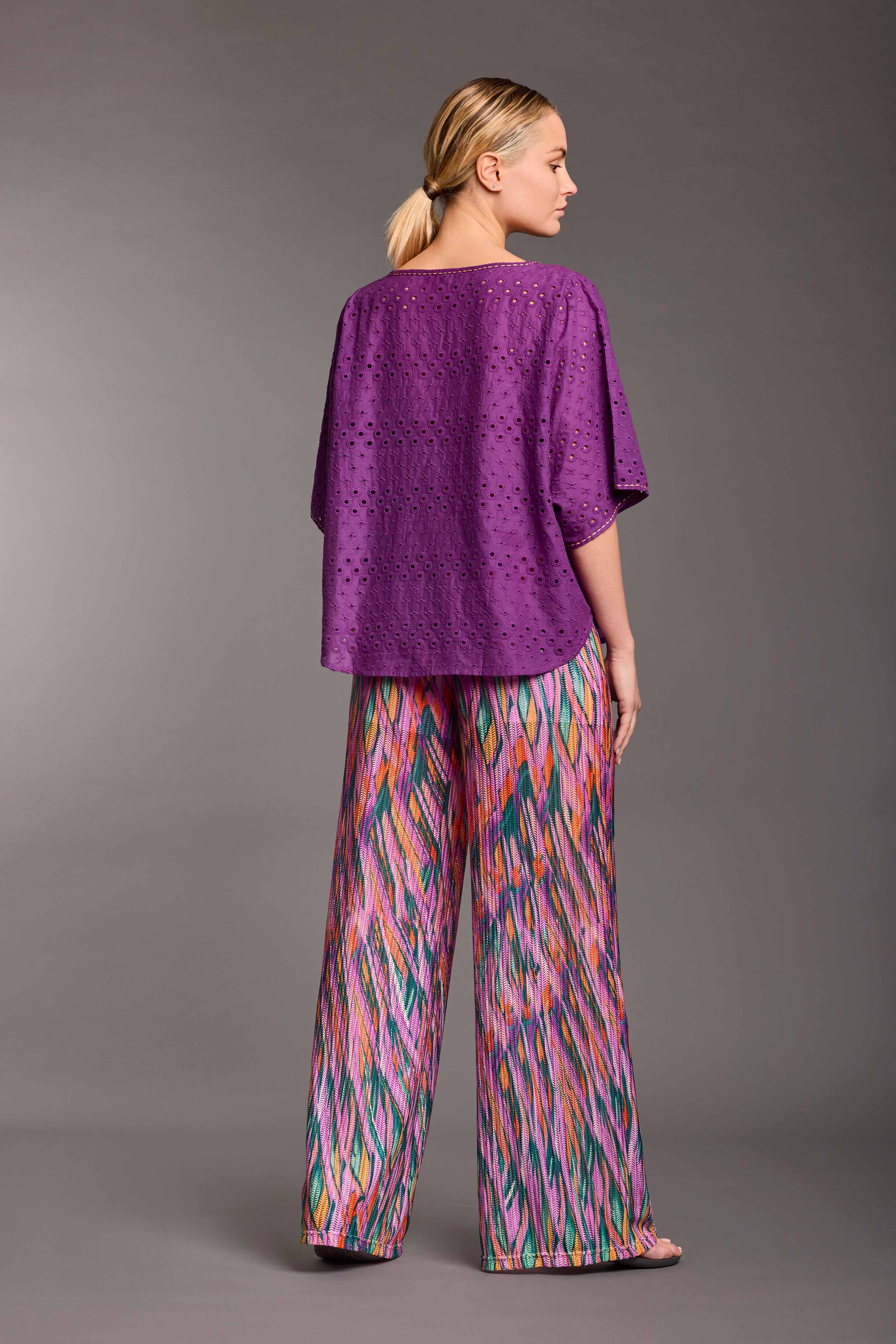 BLUSA CON RICAMI ARTIGIANALI ERA - Image 4