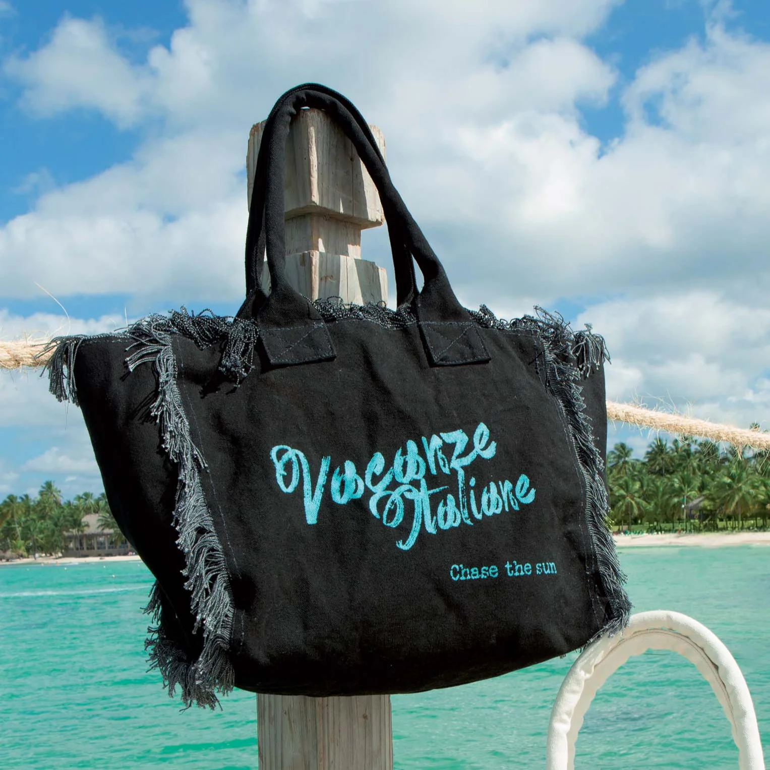 BORSA A SPALLA CON FRANGE