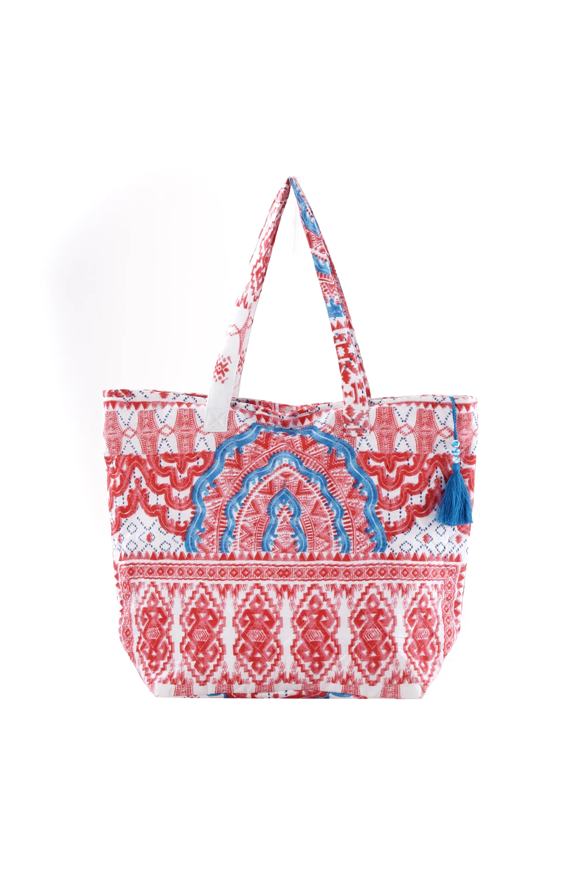 BORSA IN TESSUTO CORALLO