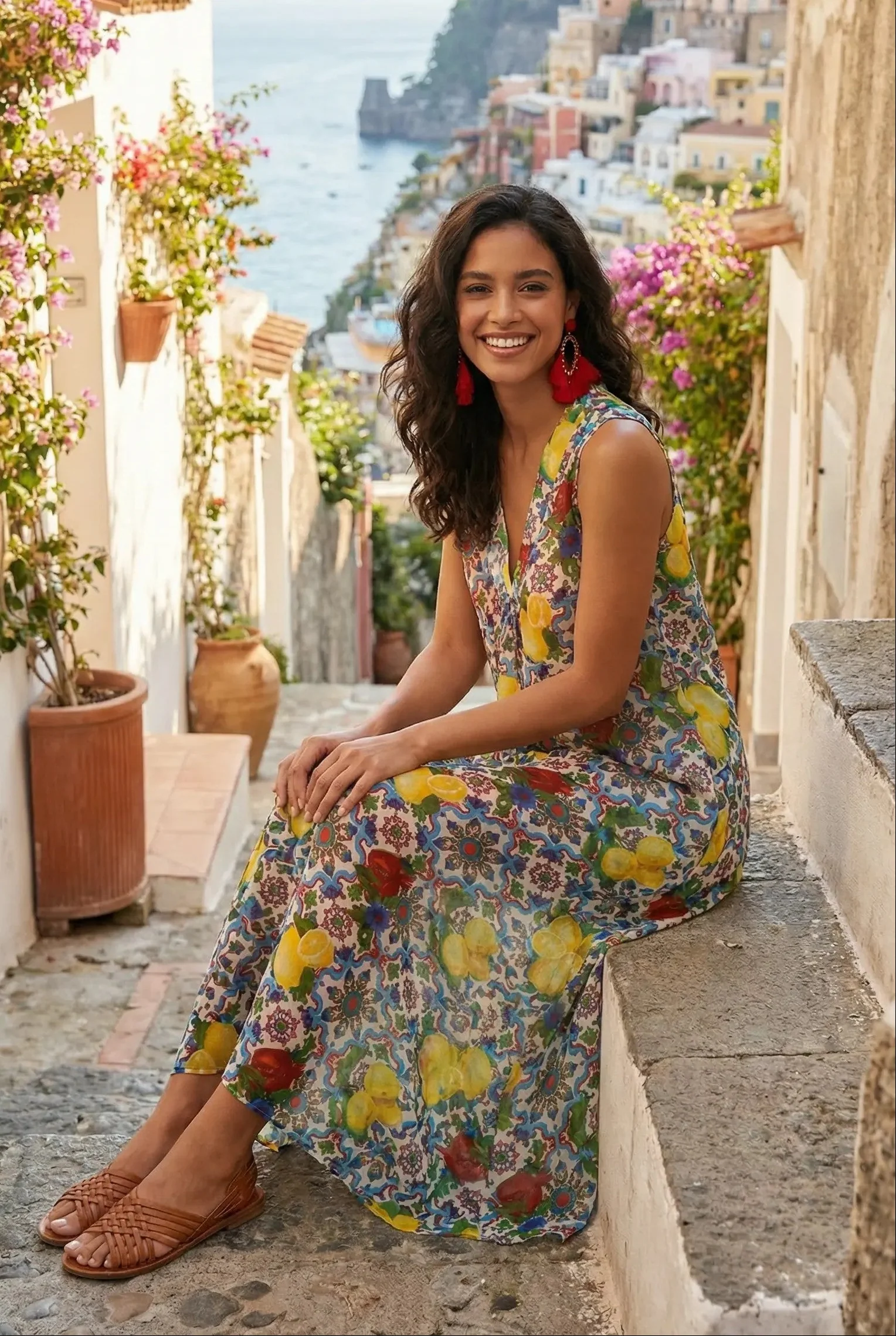 CAFTANO CHIFFON LUNGO - Image 10