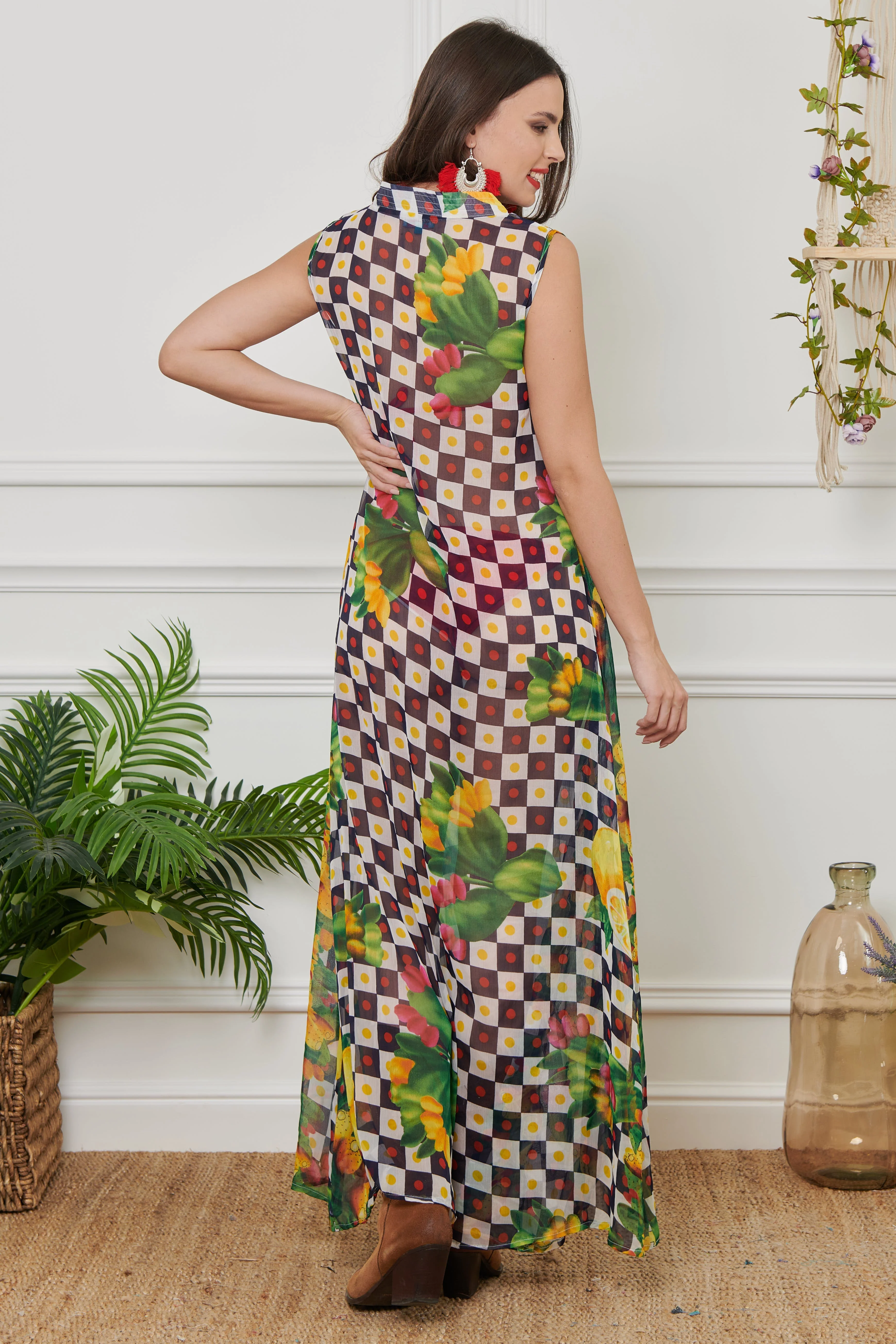 CAFTANO CHIFFON LUNGO - Image 16