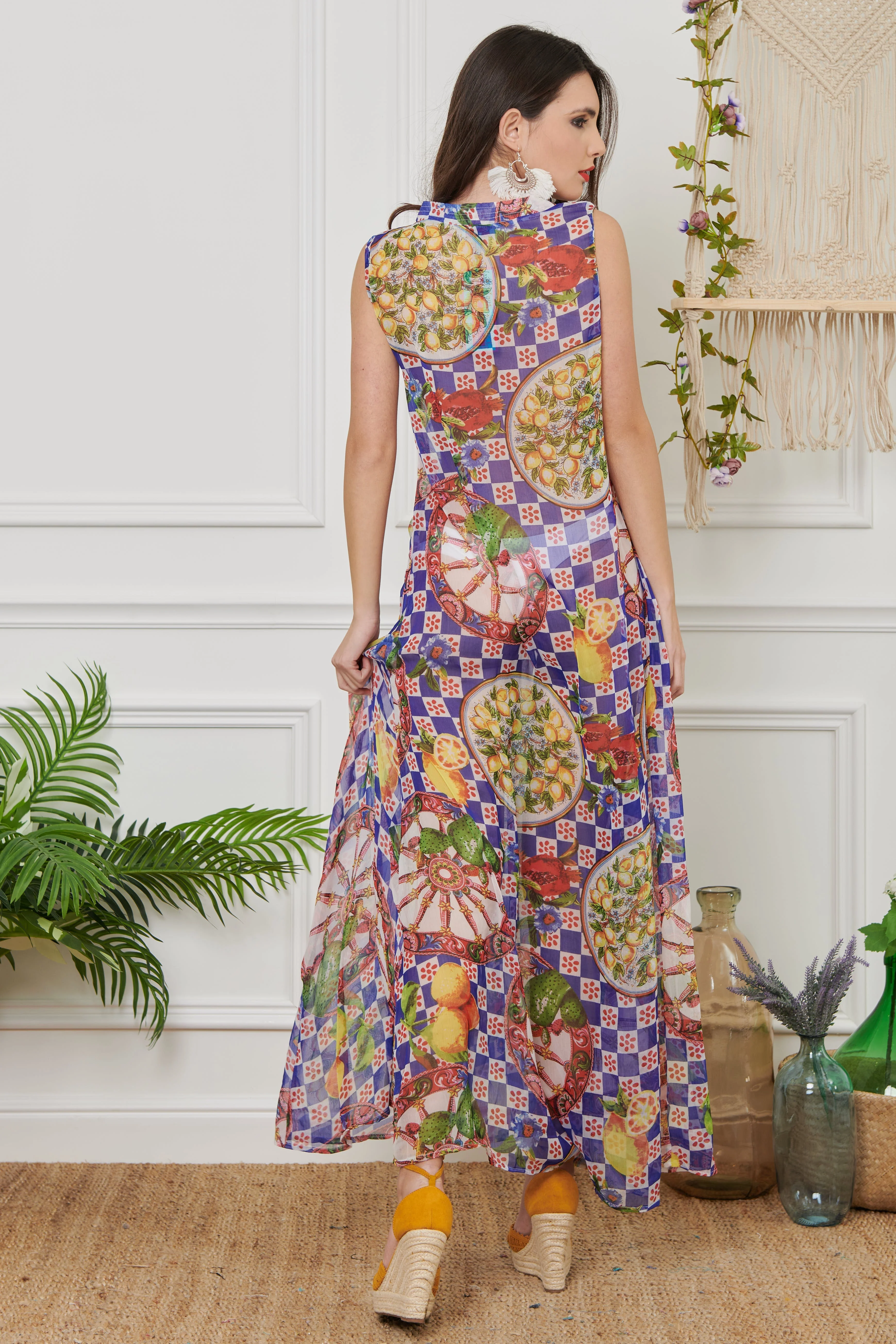 CAFTANO CHIFFON LUNGO - Image 19