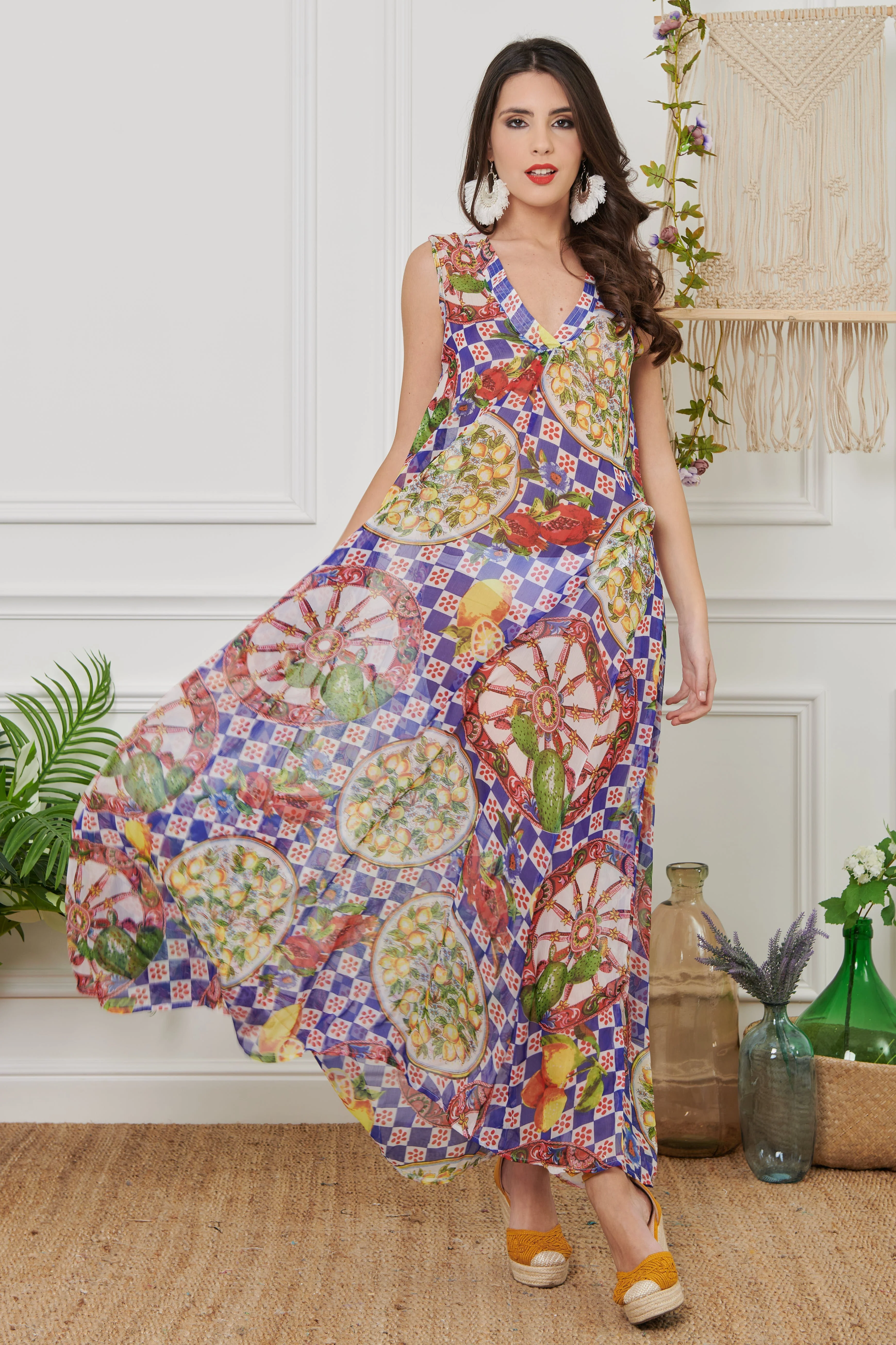 CAFTANO CHIFFON LUNGO - Image 20