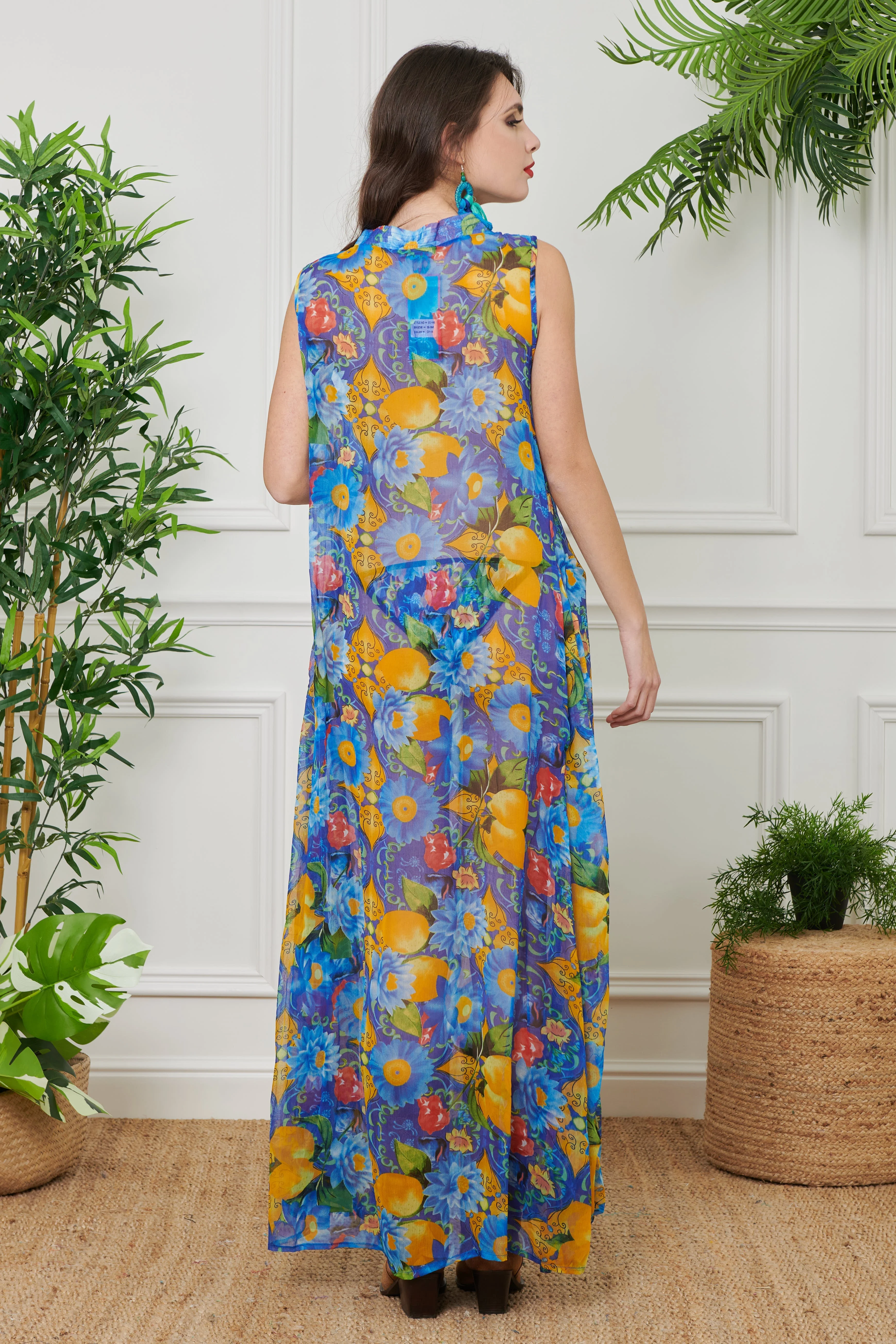 CAFTANO CHIFFON LUNGO - Image 5