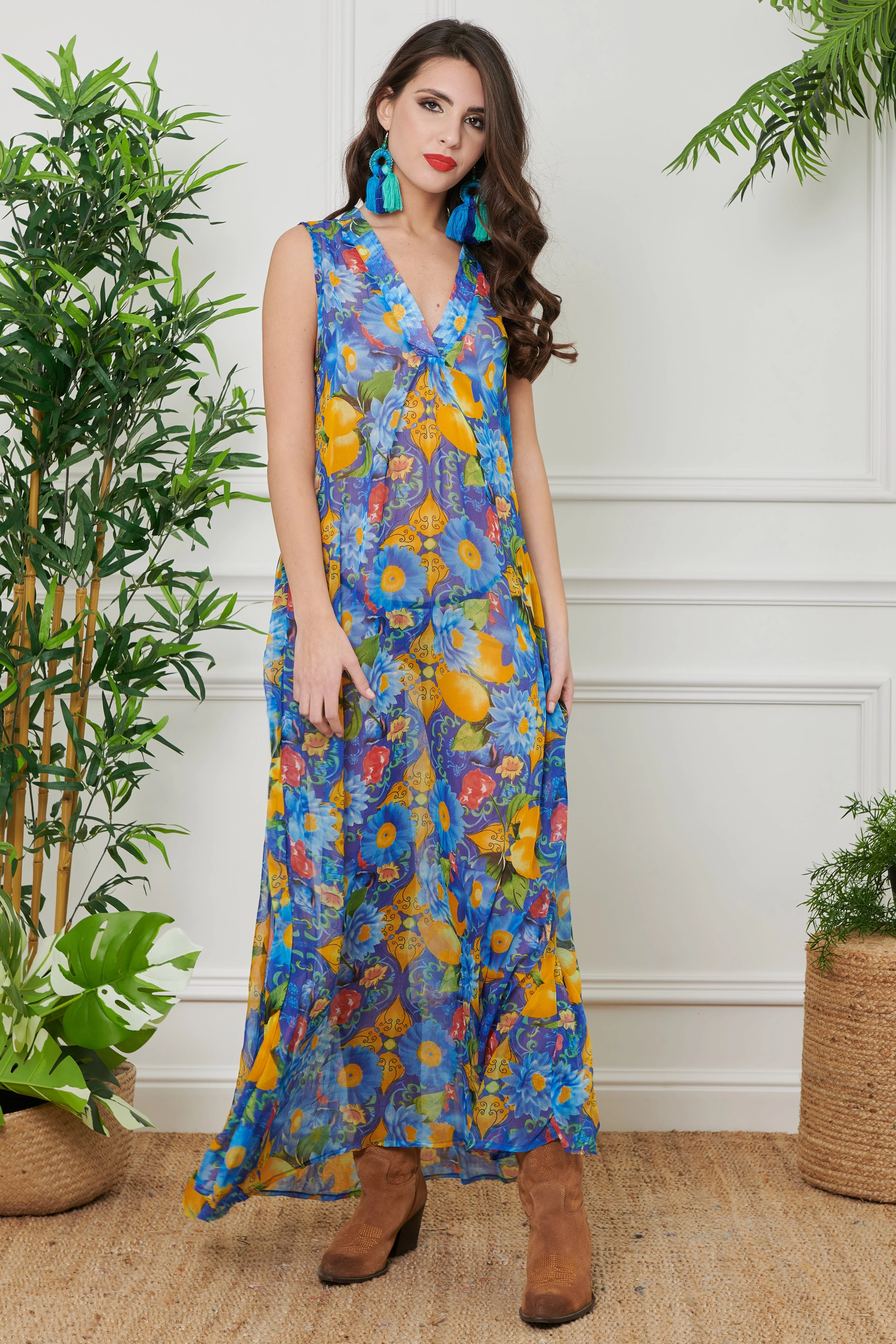 CAFTANO CHIFFON LUNGO - Image 6