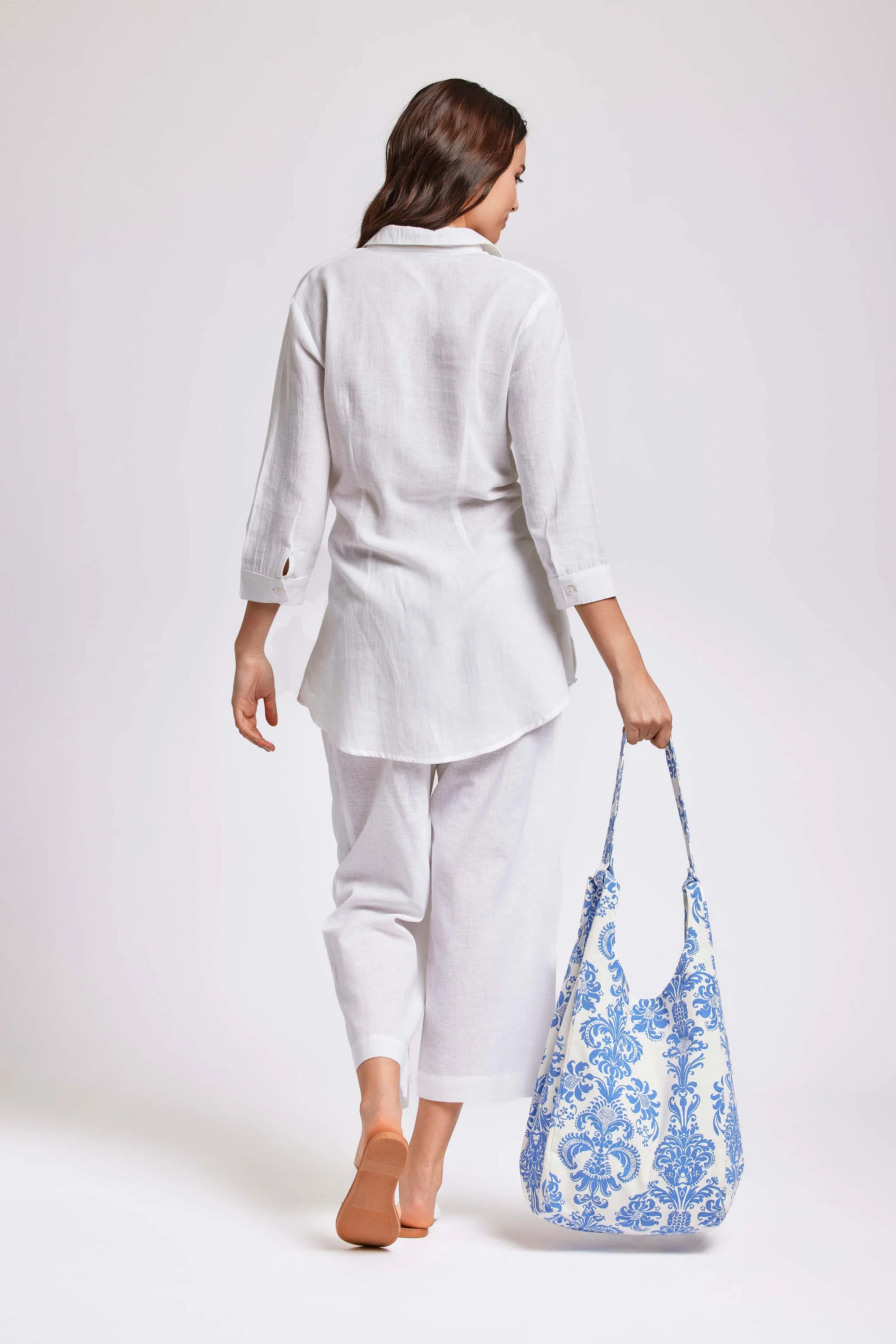 CAMICIA ABITO IN MISTO LINO - Image 5