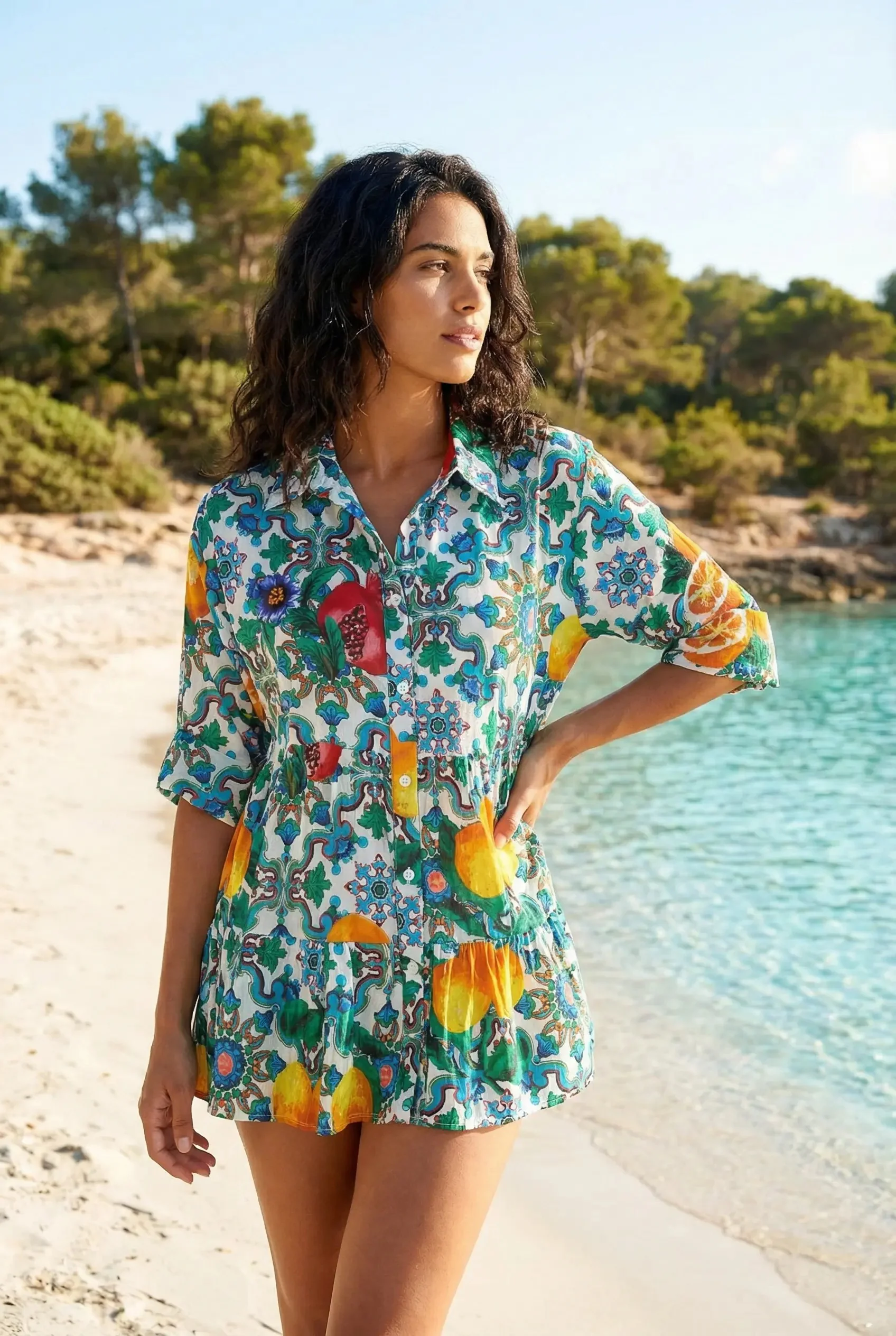 CAMICIA CON FONDO BALZATO