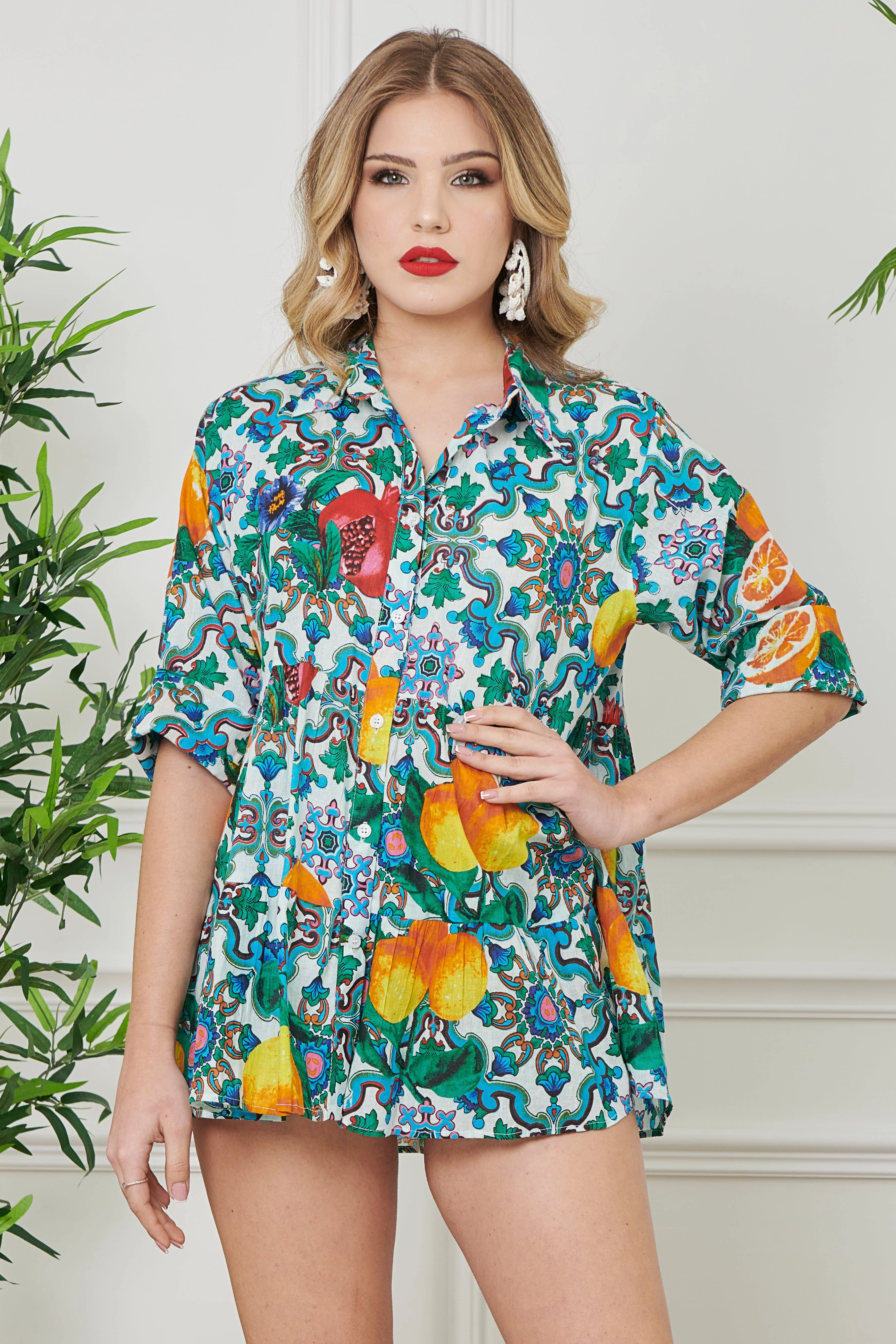 CAMICIA CON FONDO BALZATO - Image 3
