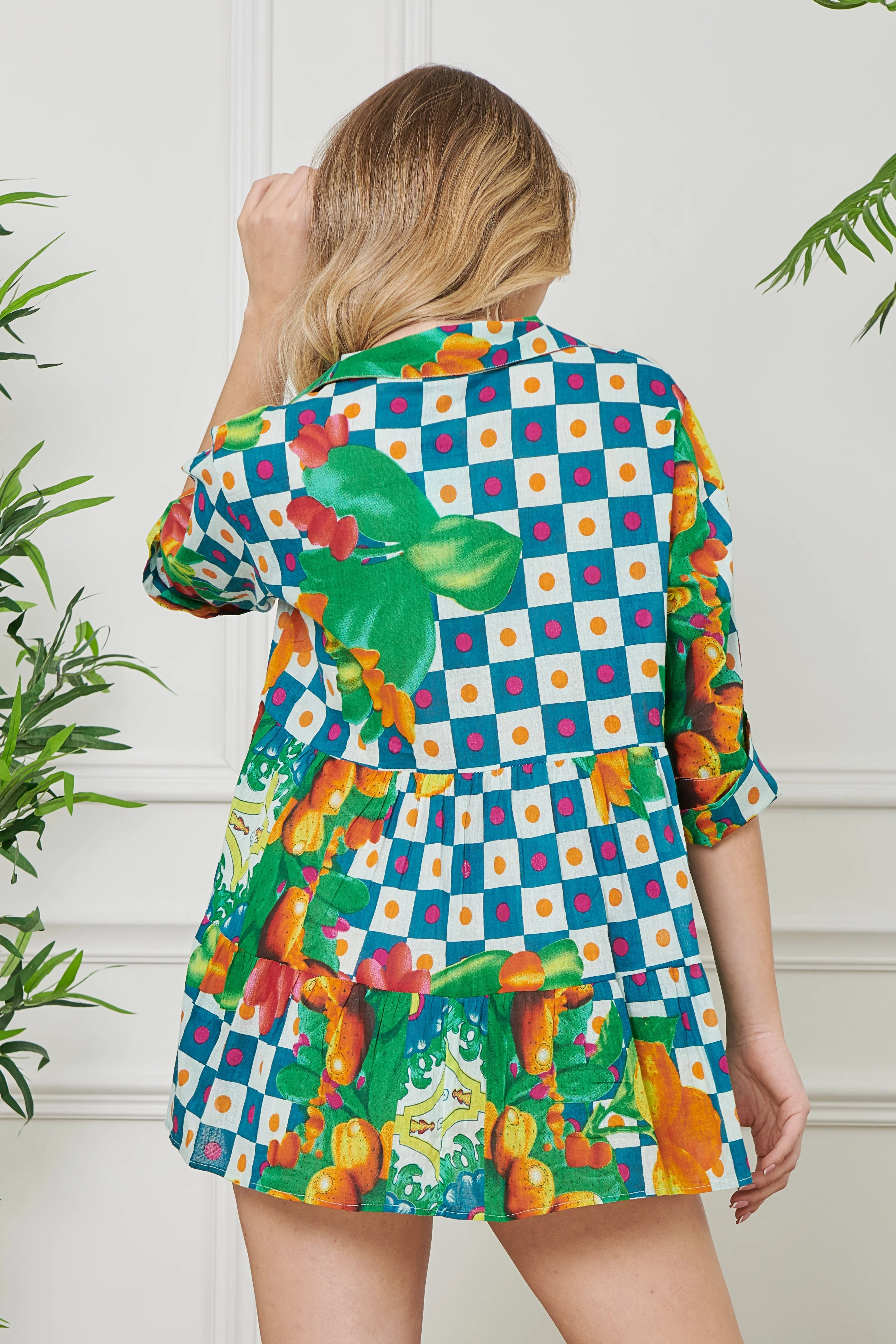 CAMICIA CON FONDO BALZATO - Image 5