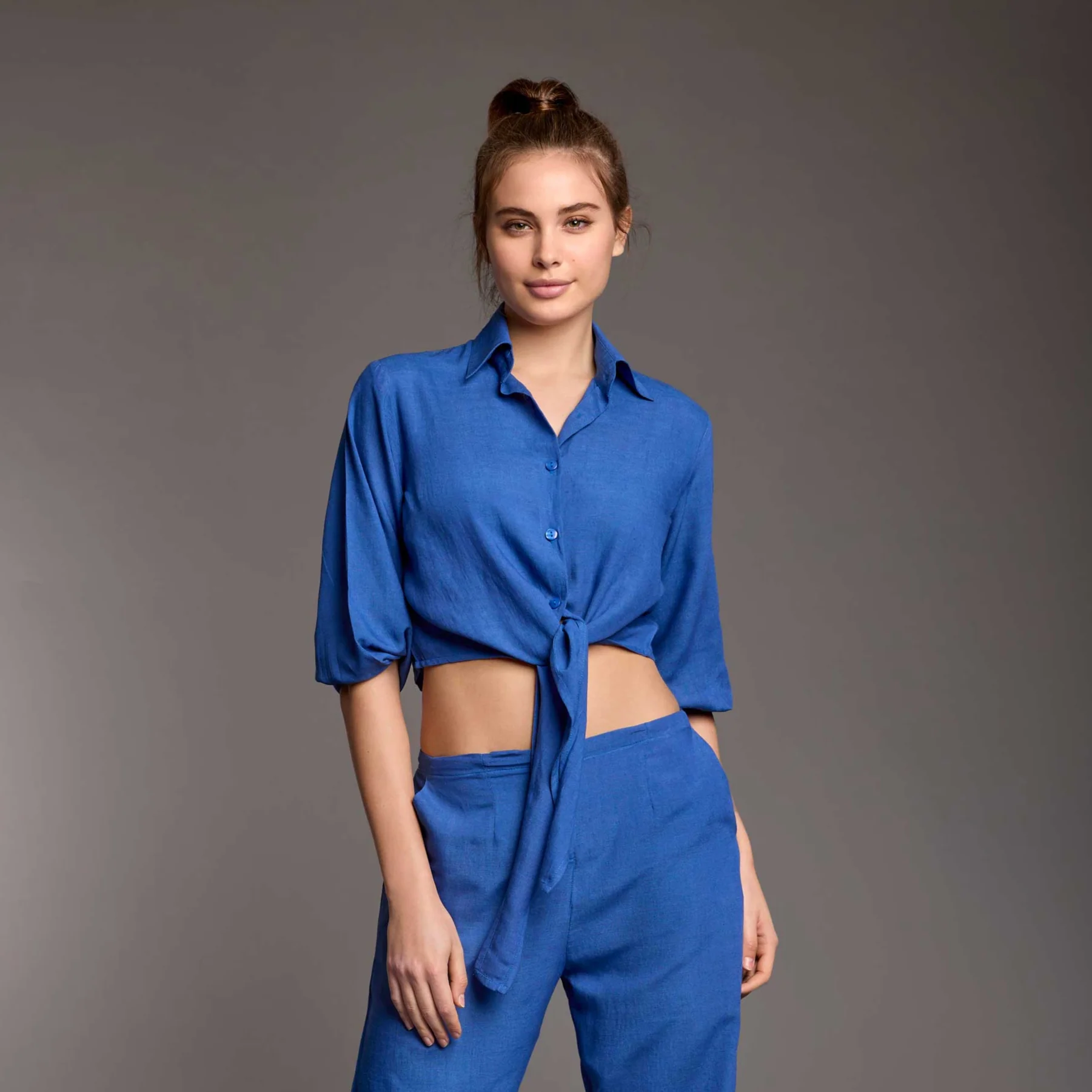 CAMICIA CON NODO EDDA - Image 2