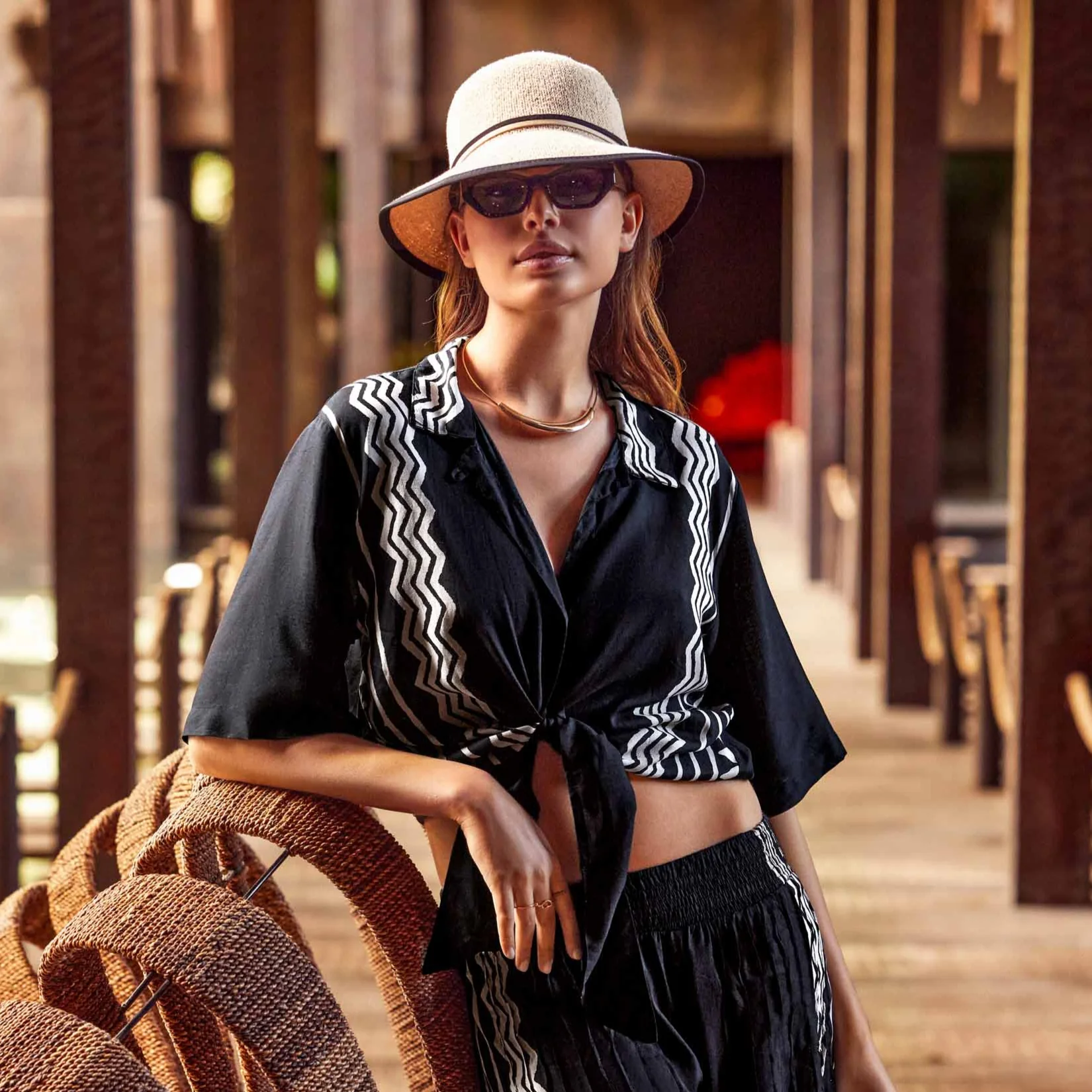 CAMICIA CON NODO IN VITA MARA