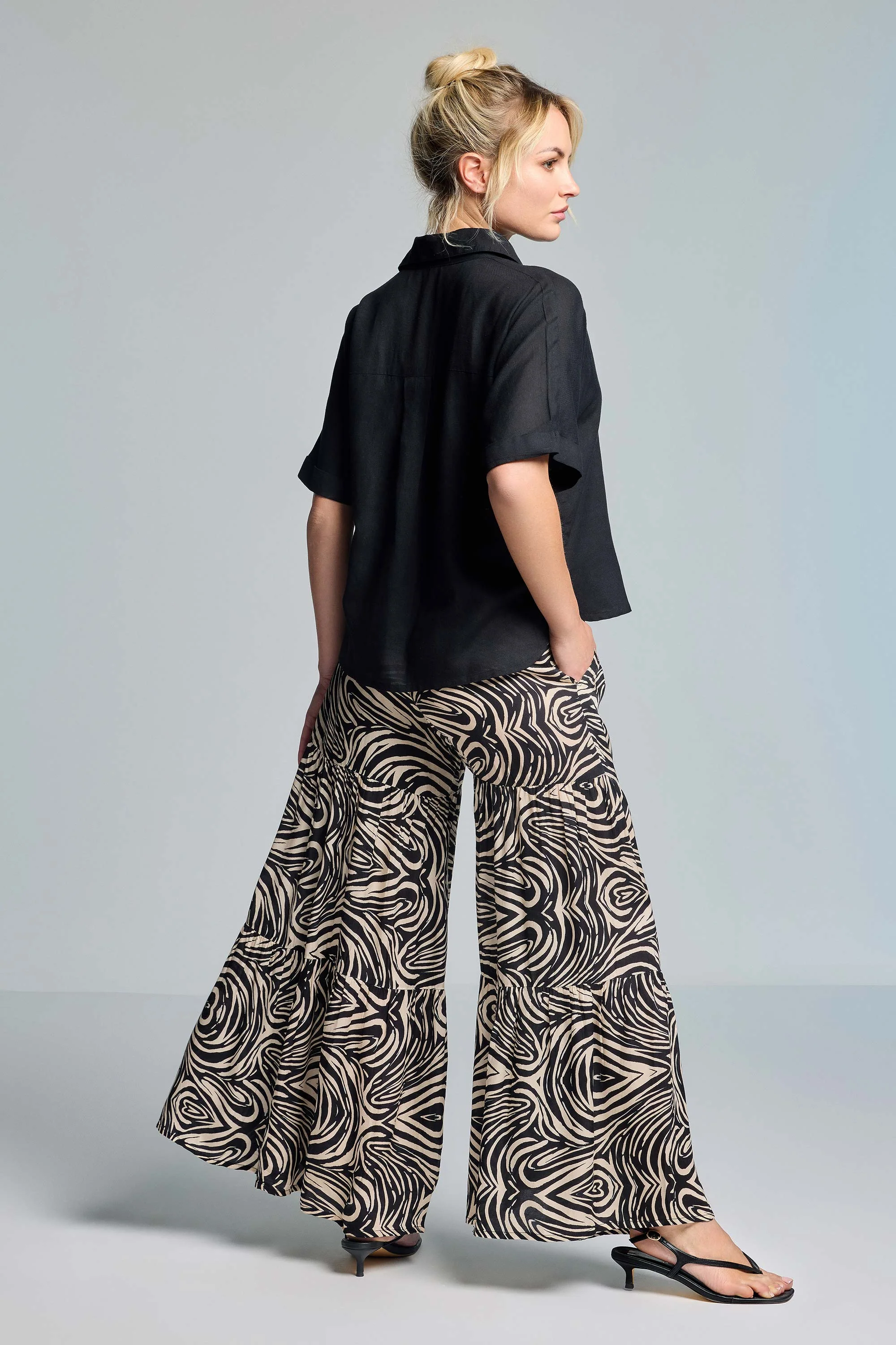 CAMICIA IN MISTO LINO DOUNIA - Image 5