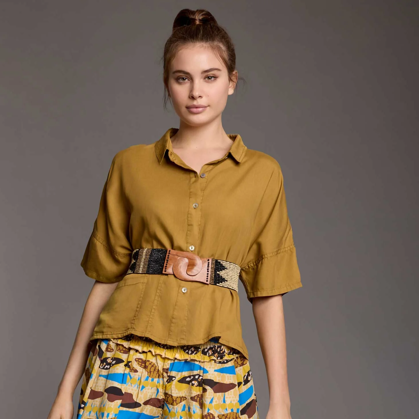 CAMICIA IN TENCEL CLARA - Image 13
