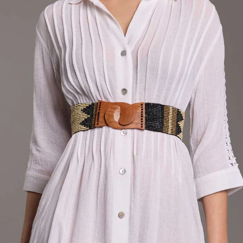 CINTURA CON PERLINE ROSE - Image 3