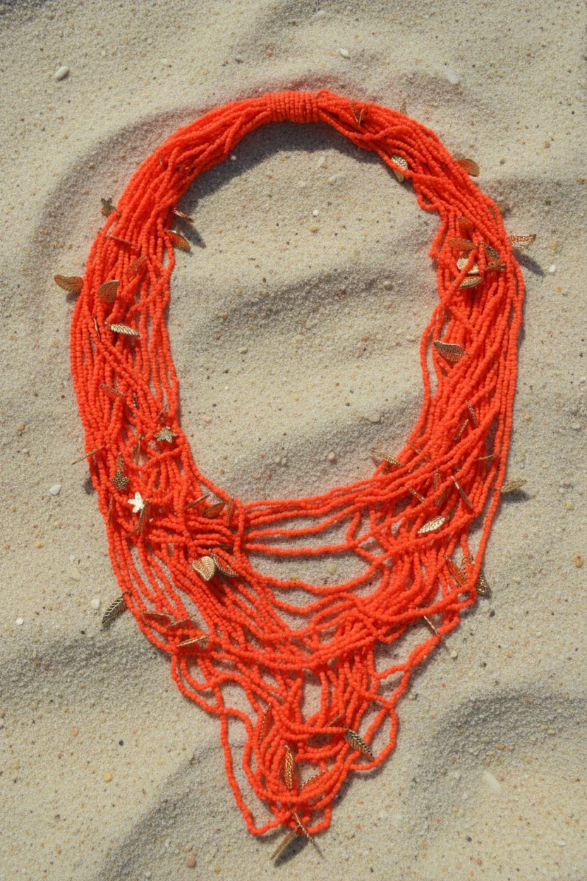 COLLANA MULTIFILI E FOGLIOLINE - Image 12
