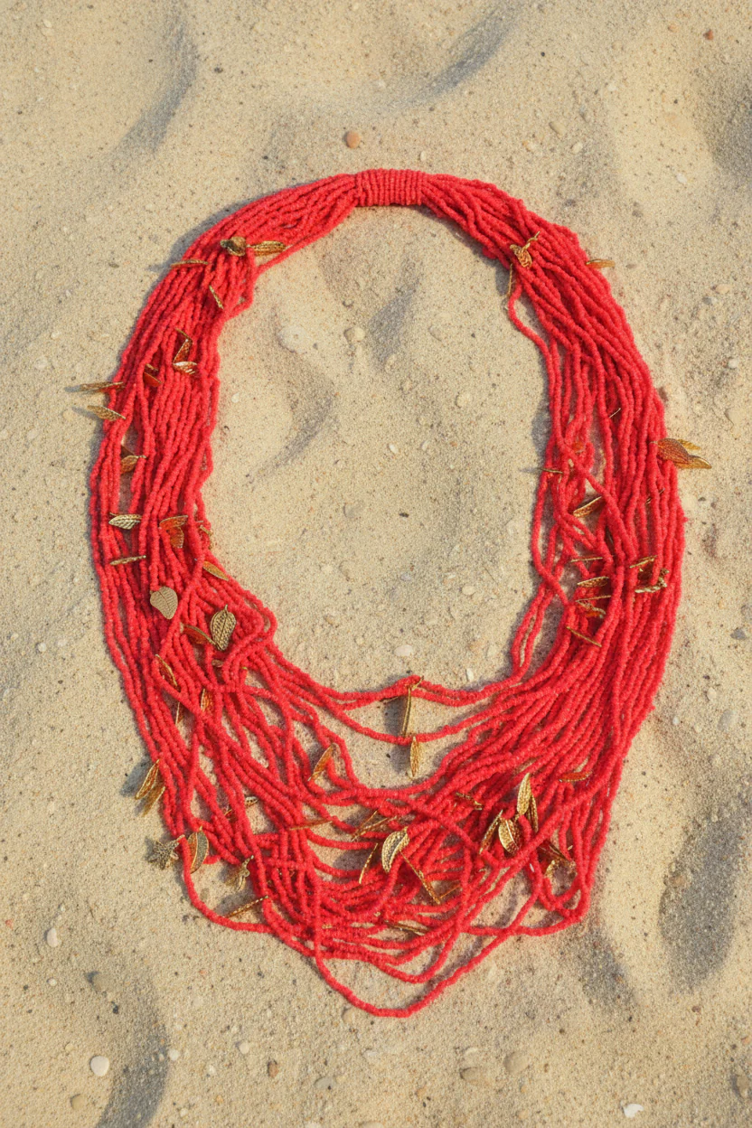 COLLANA MULTIFILI E FOGLIOLINE - Image 18